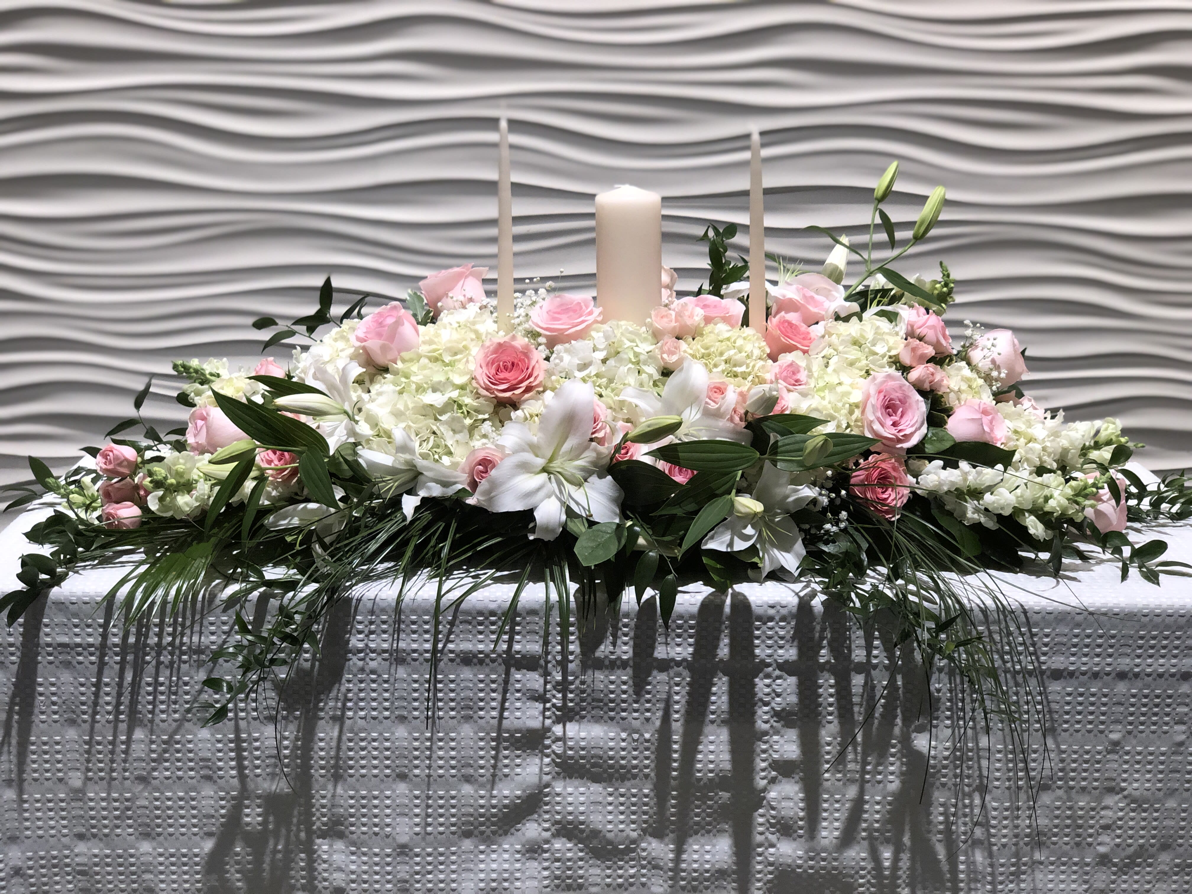 Unity Candle Altar Arrangement Weddings By Twin Towers Florist Arlington Va In Arlington Va Twin Towers Florist