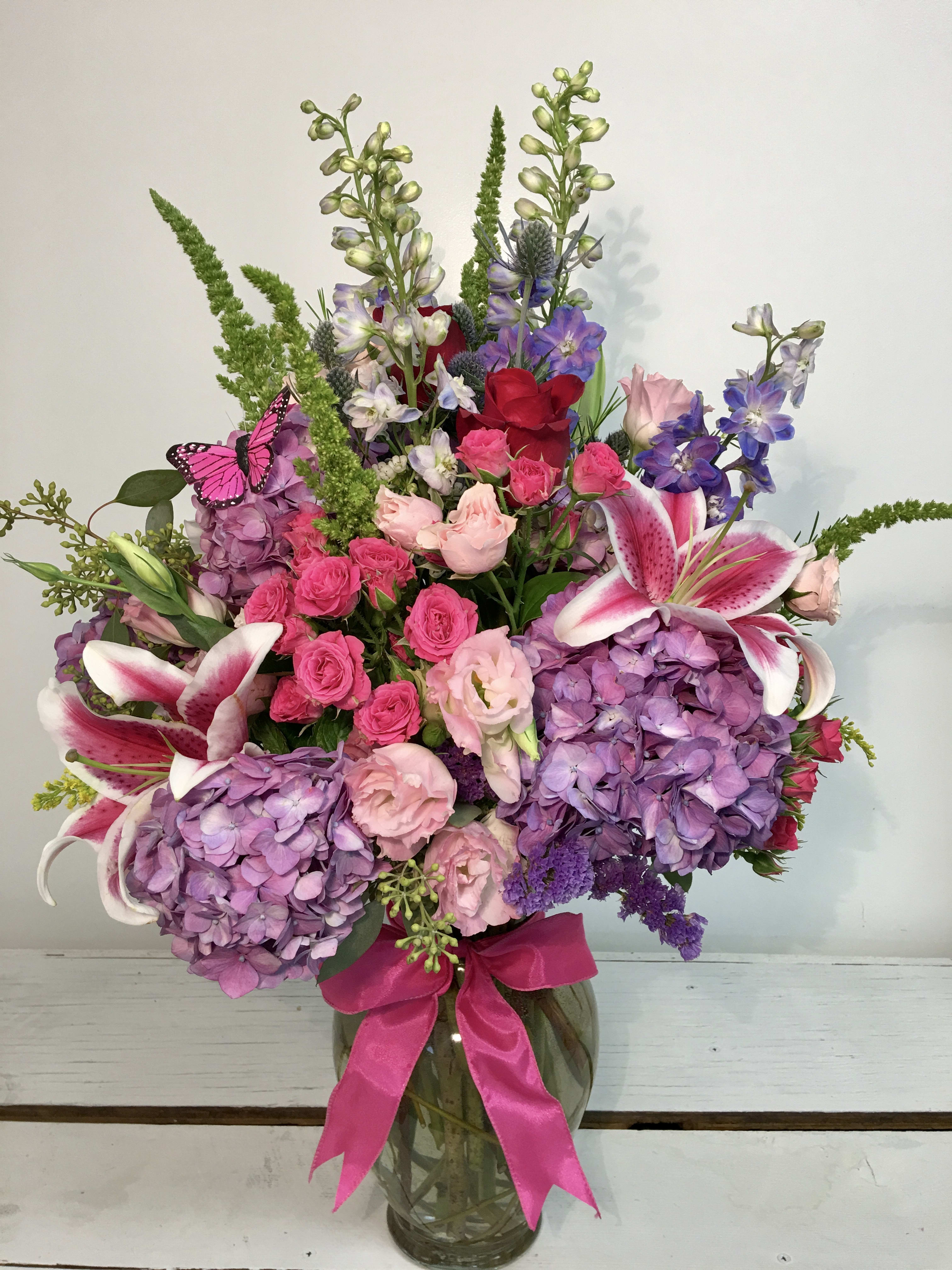 Lavender Blue And Pink Vibes In West Covina Ca Maya Studio Florist