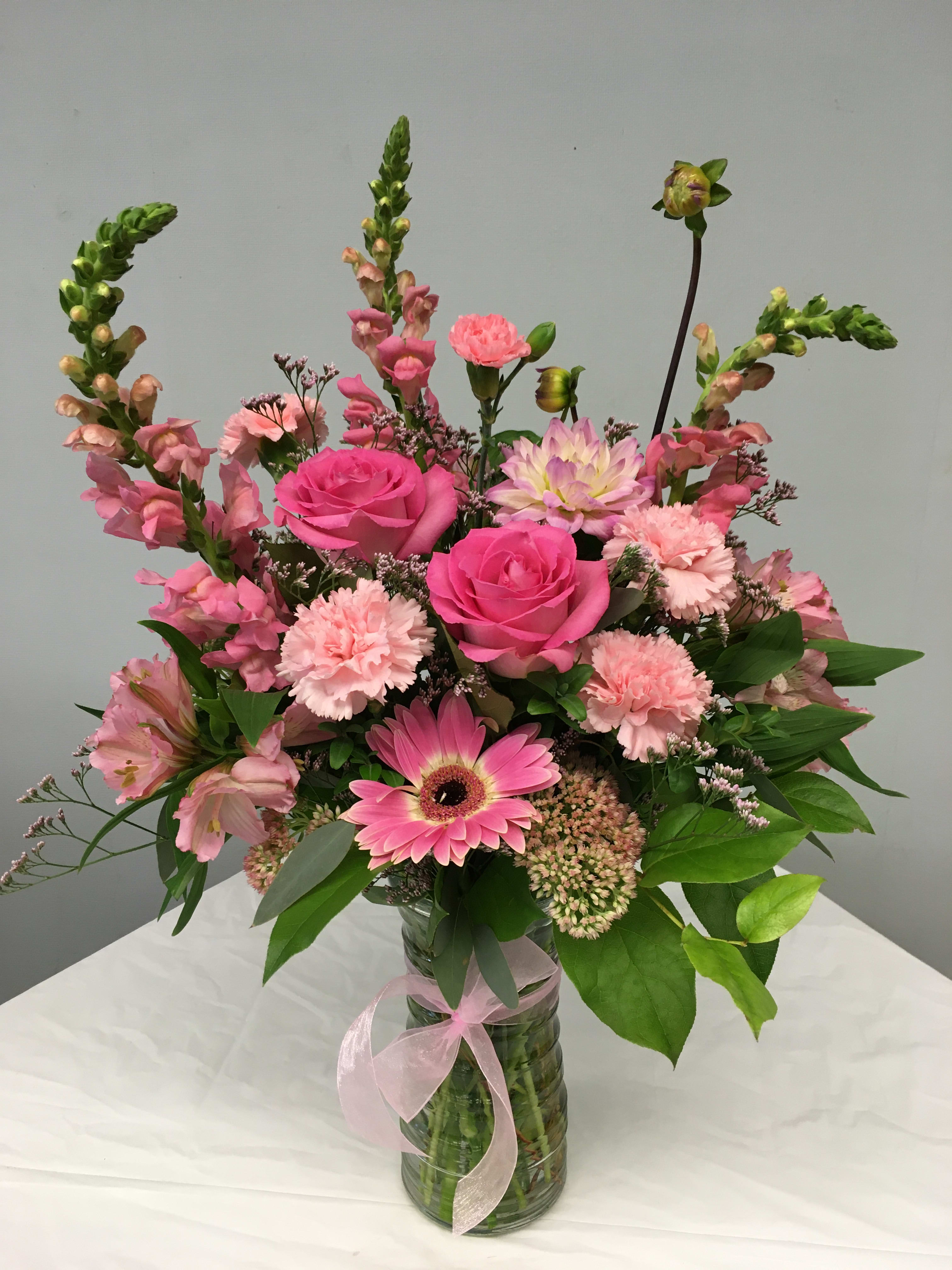 Pretty In Pink In Oregon City Or Herbst Hilltop Florist