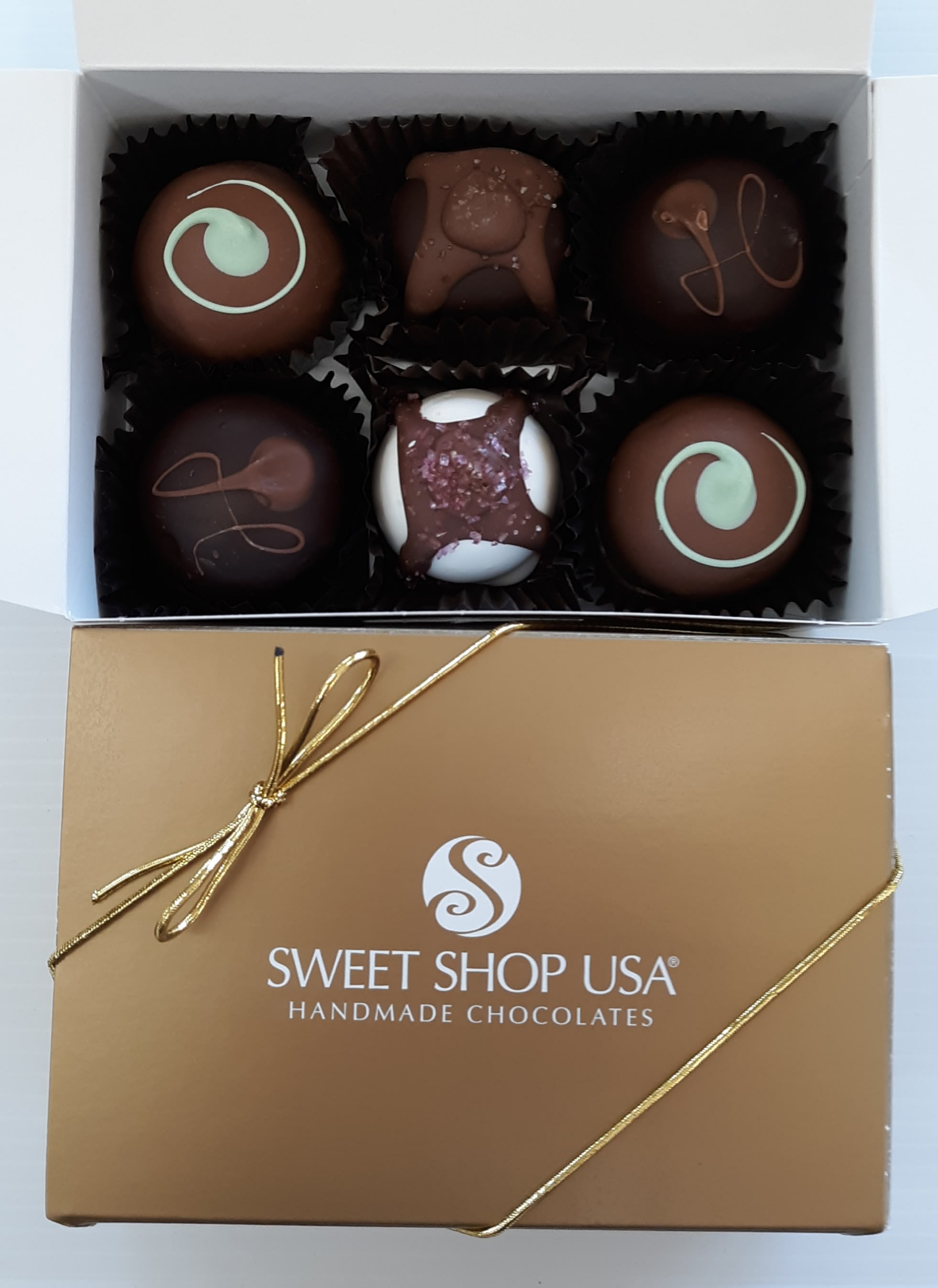 Sweet Shop USA Assorted Truffles 6 Piece Box 19.99 in Monroe, WA