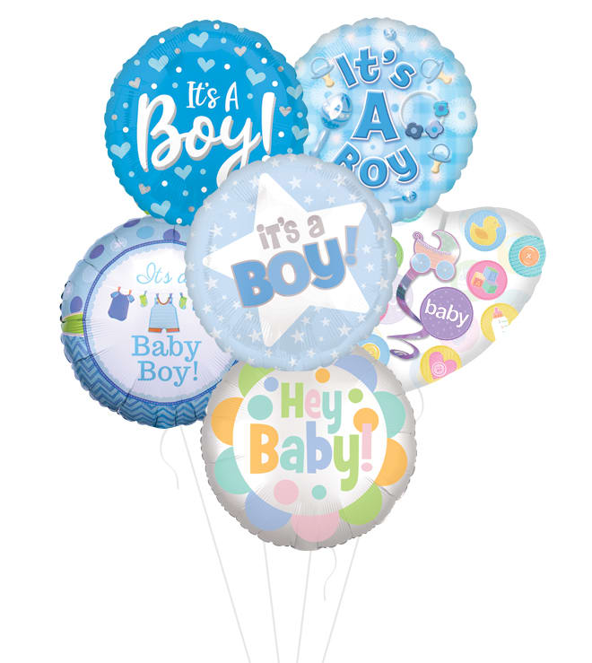 It's a boy flowers and balloons cheap