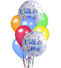 congratulations baby boy balloons