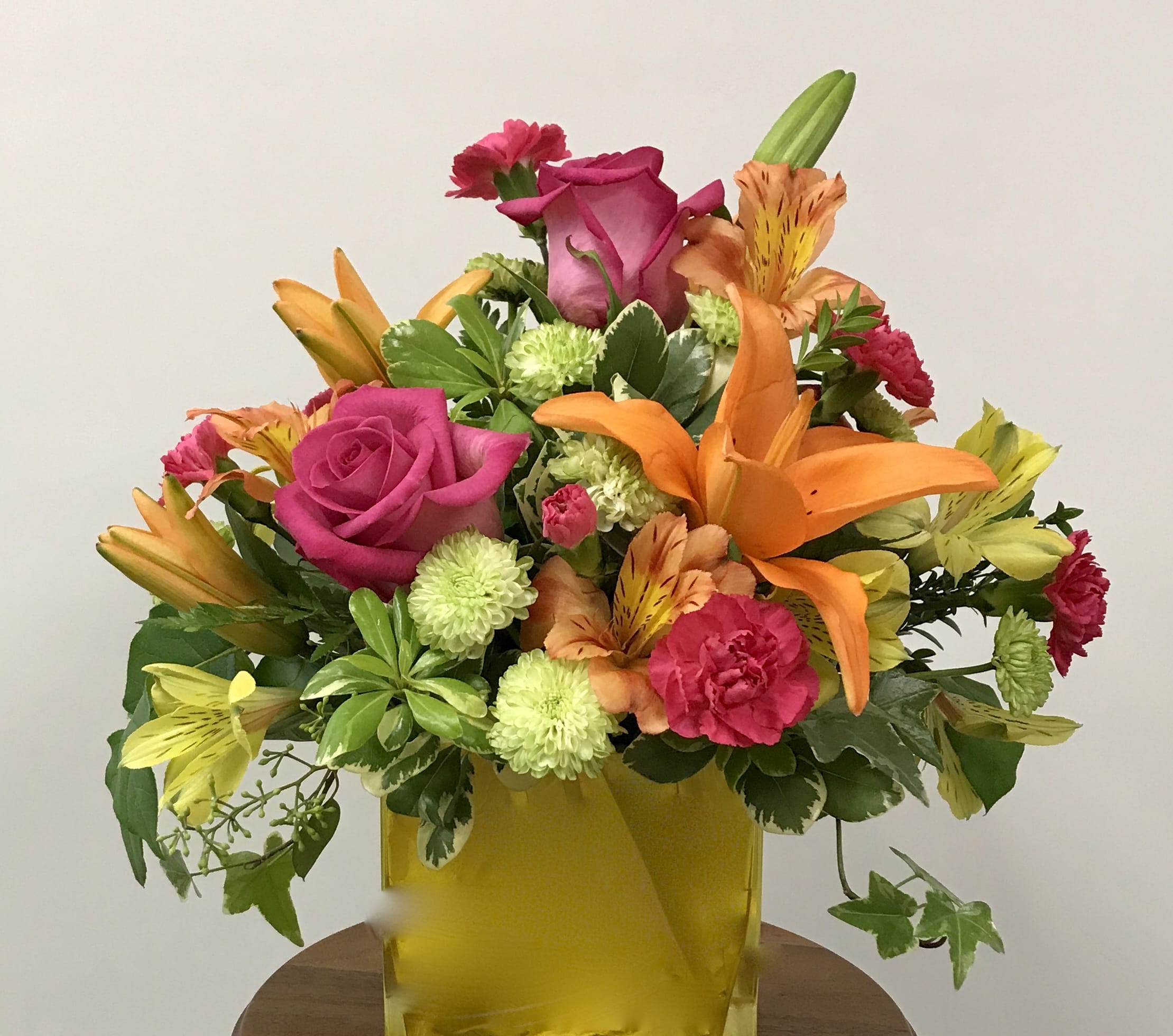 Noble's Tropical Punch Bouquet in Charleston, IL Noble Flower Shop
