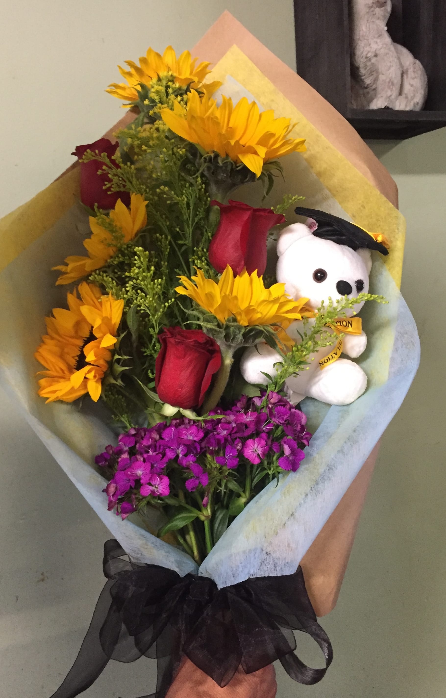 flowers for phd graduation
