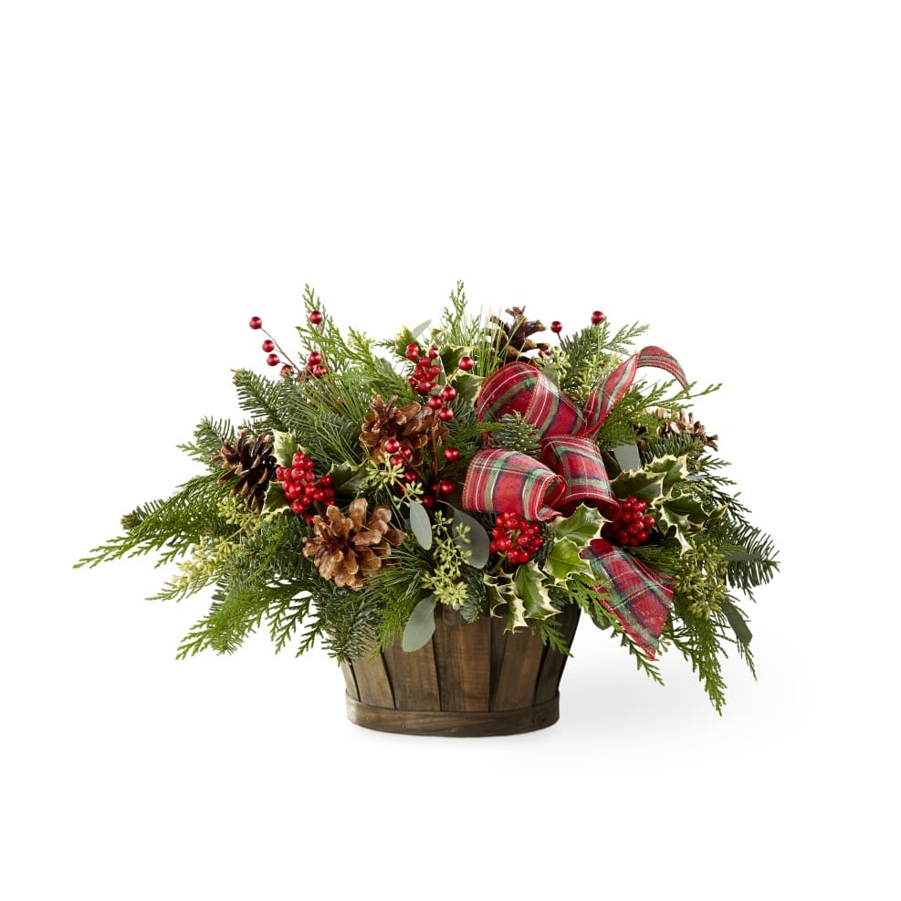 MIXED GREENS BASKET in BERWICK, PA Berwick Floral And Gift