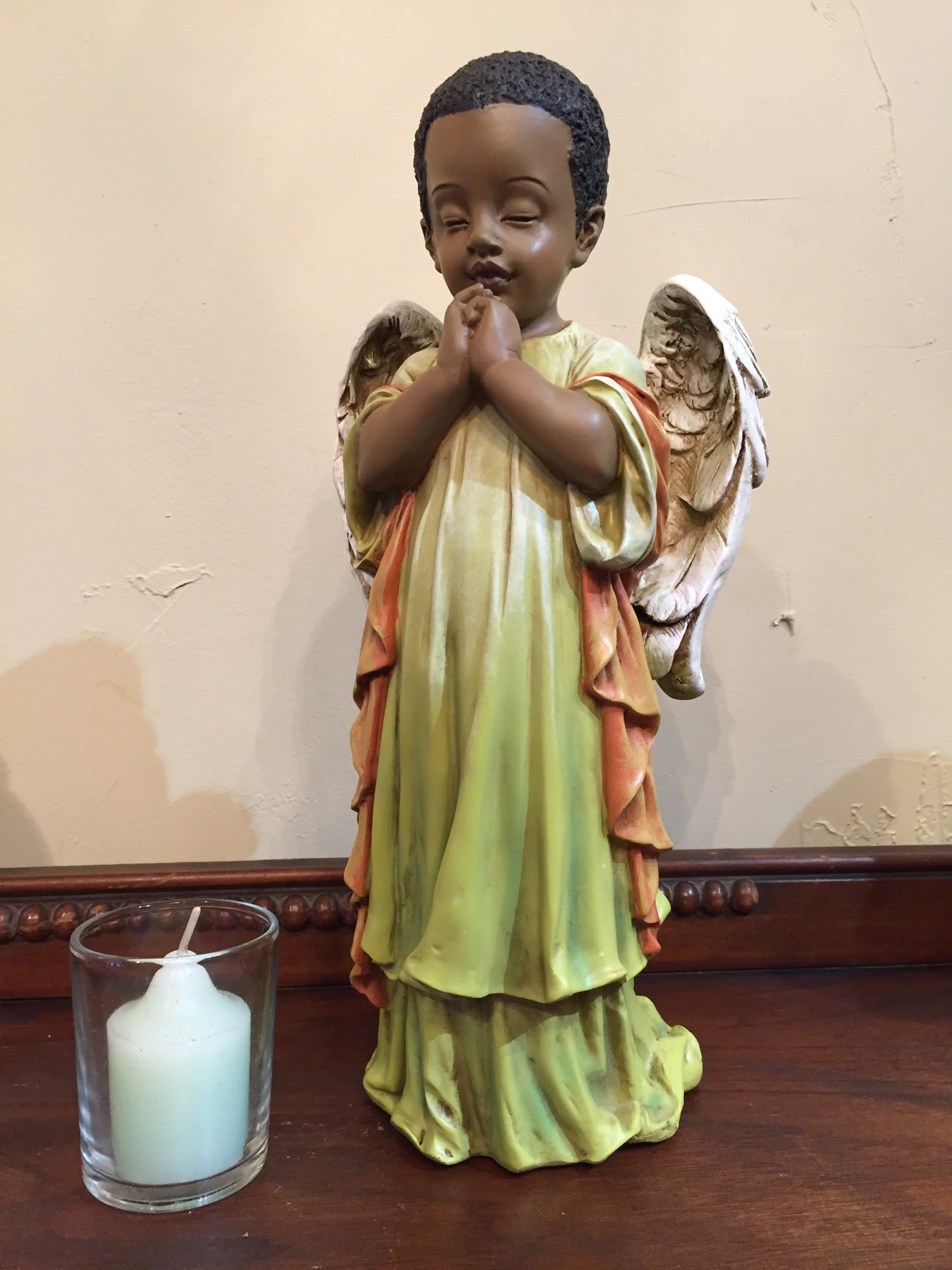 Praying Black Angel