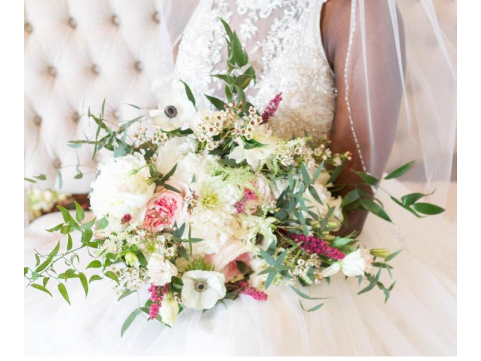 Bridal Bouquet, Garden Look, medium in Temple, TX Woods Flowers