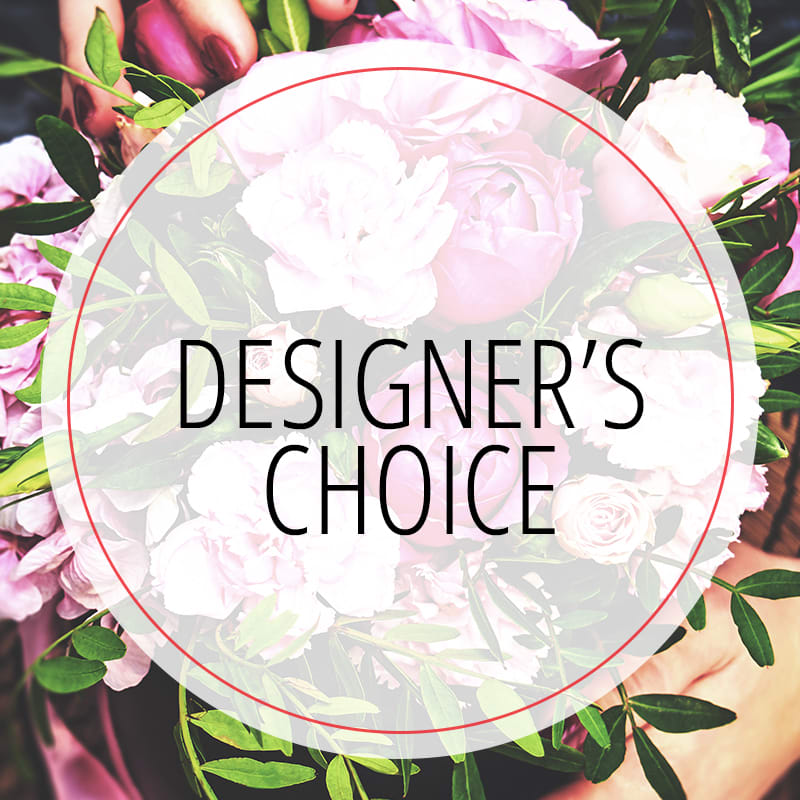 Designer's Choice - Let our designer create a beautiful arrangement with the freshest blooms of the season! 