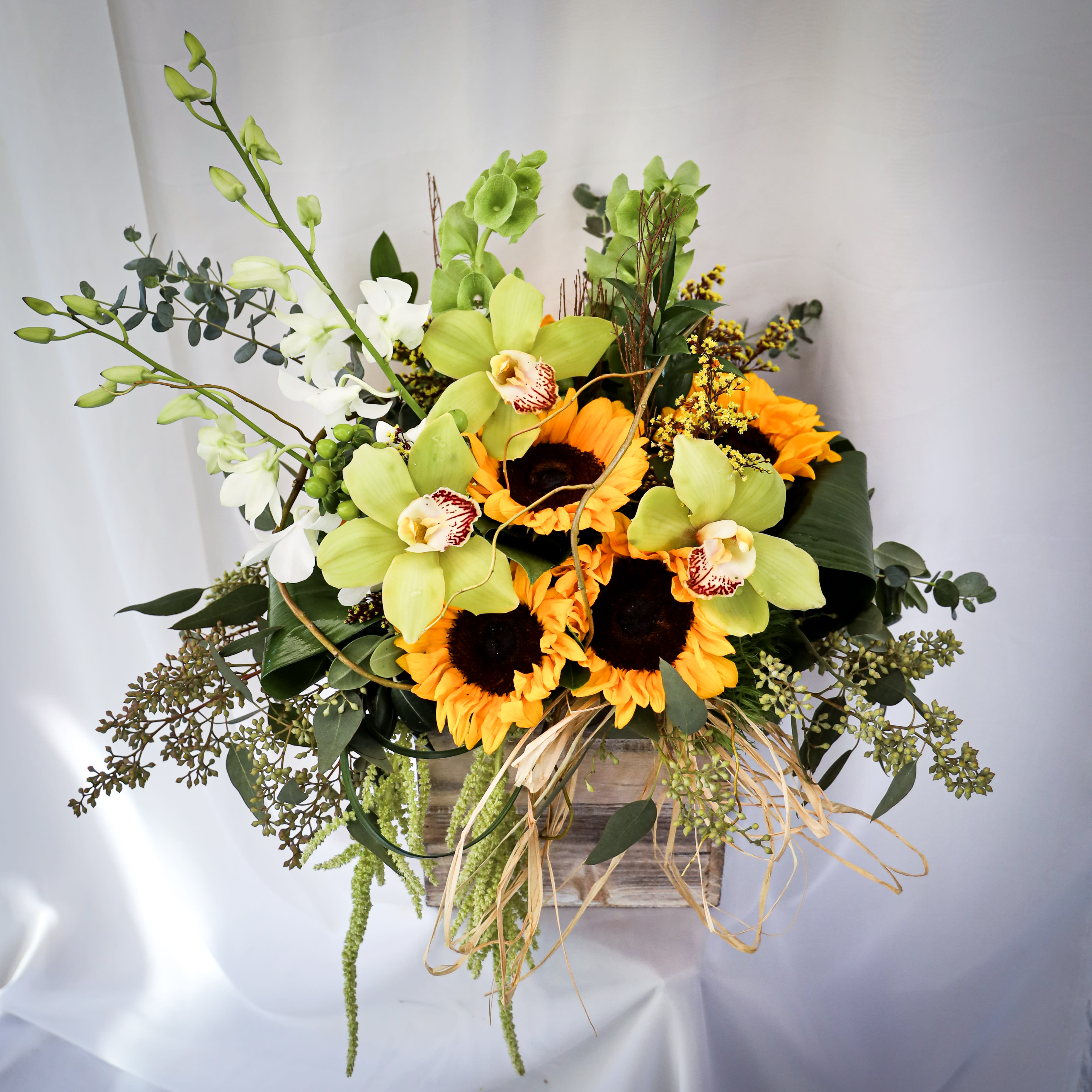 Orchids & Sunflowers in San Juan Capistrano, CA La Mission Flowers