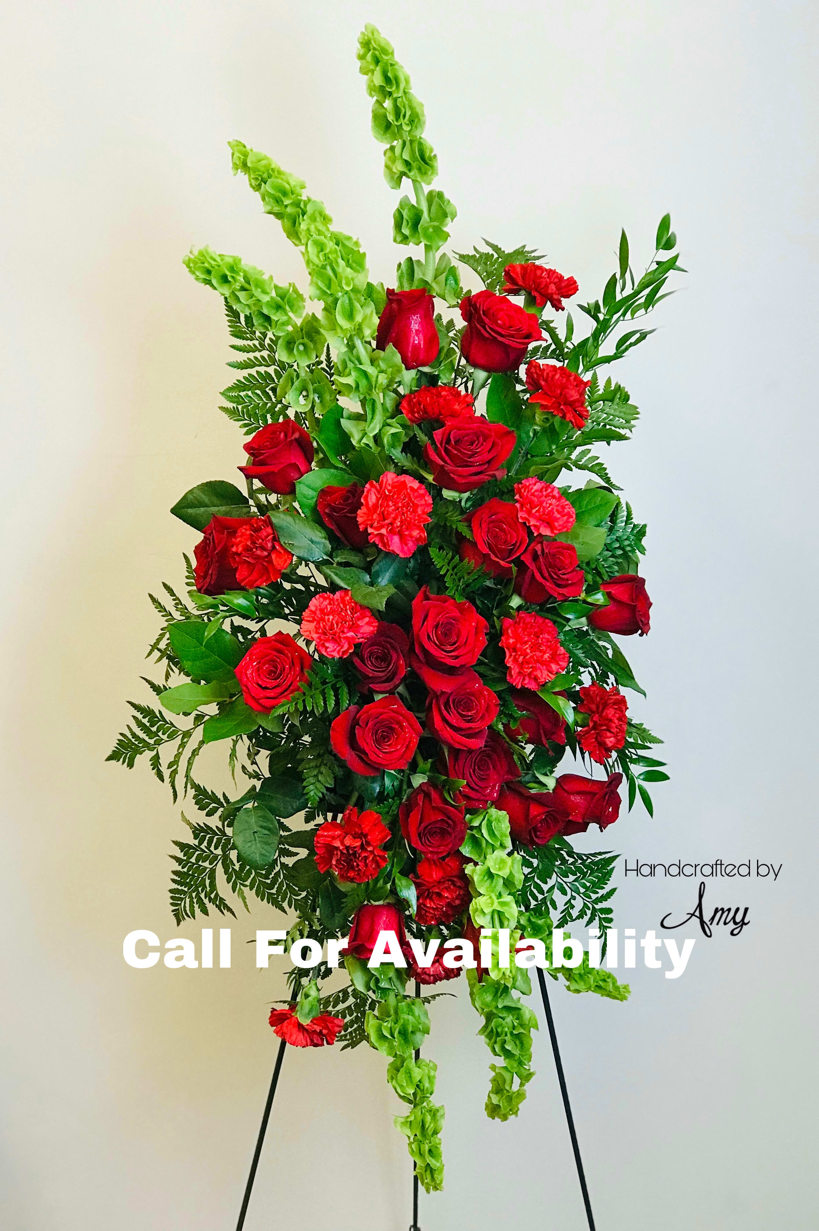 Care And Compassion Standing Spray In North Attleborough Ma Amy S Flower Studio