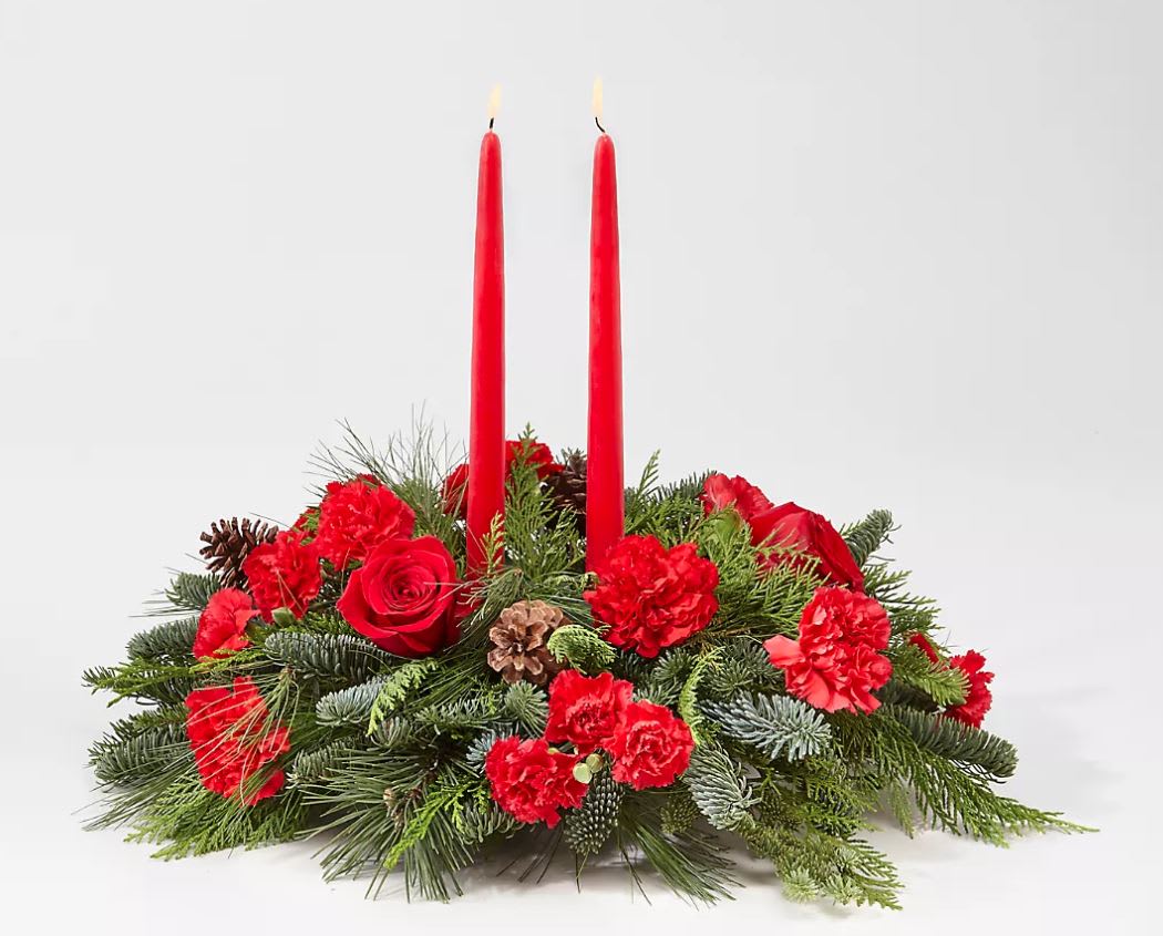The FTD Holiday Classics Centerpiece in San Francisco, CA MY FLOWER SHOP
