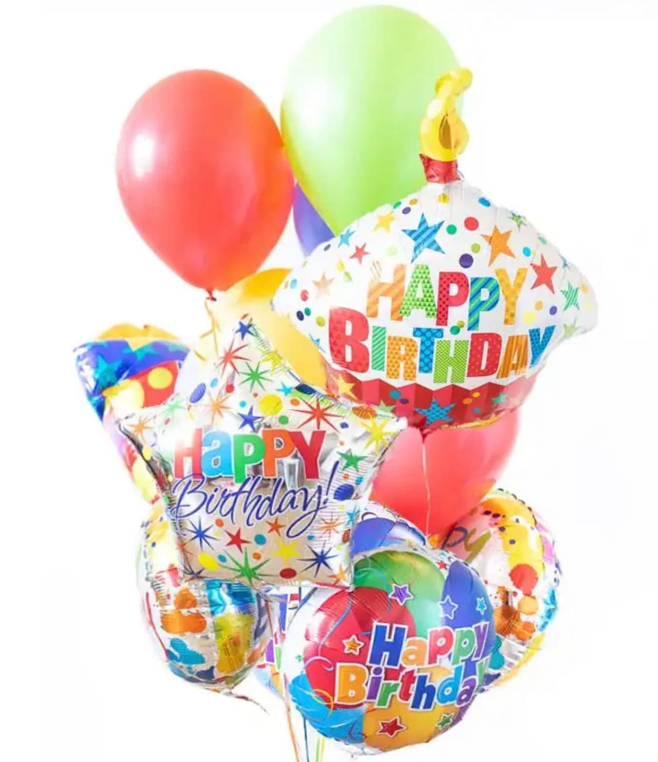 Mix Happy Birthday Balloon Bouquet