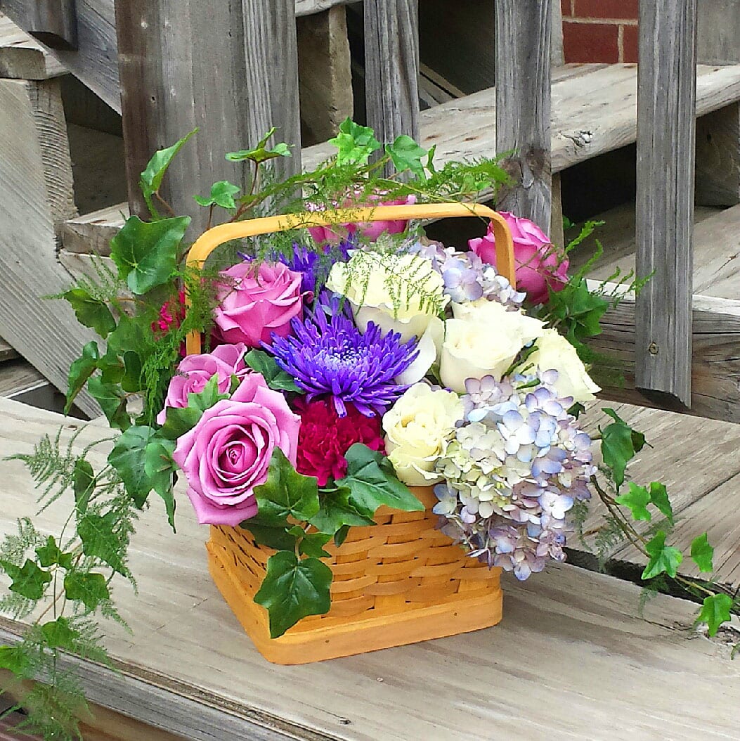 Graceful Lavender Basket in Cambridge, MN Cambridge Floral