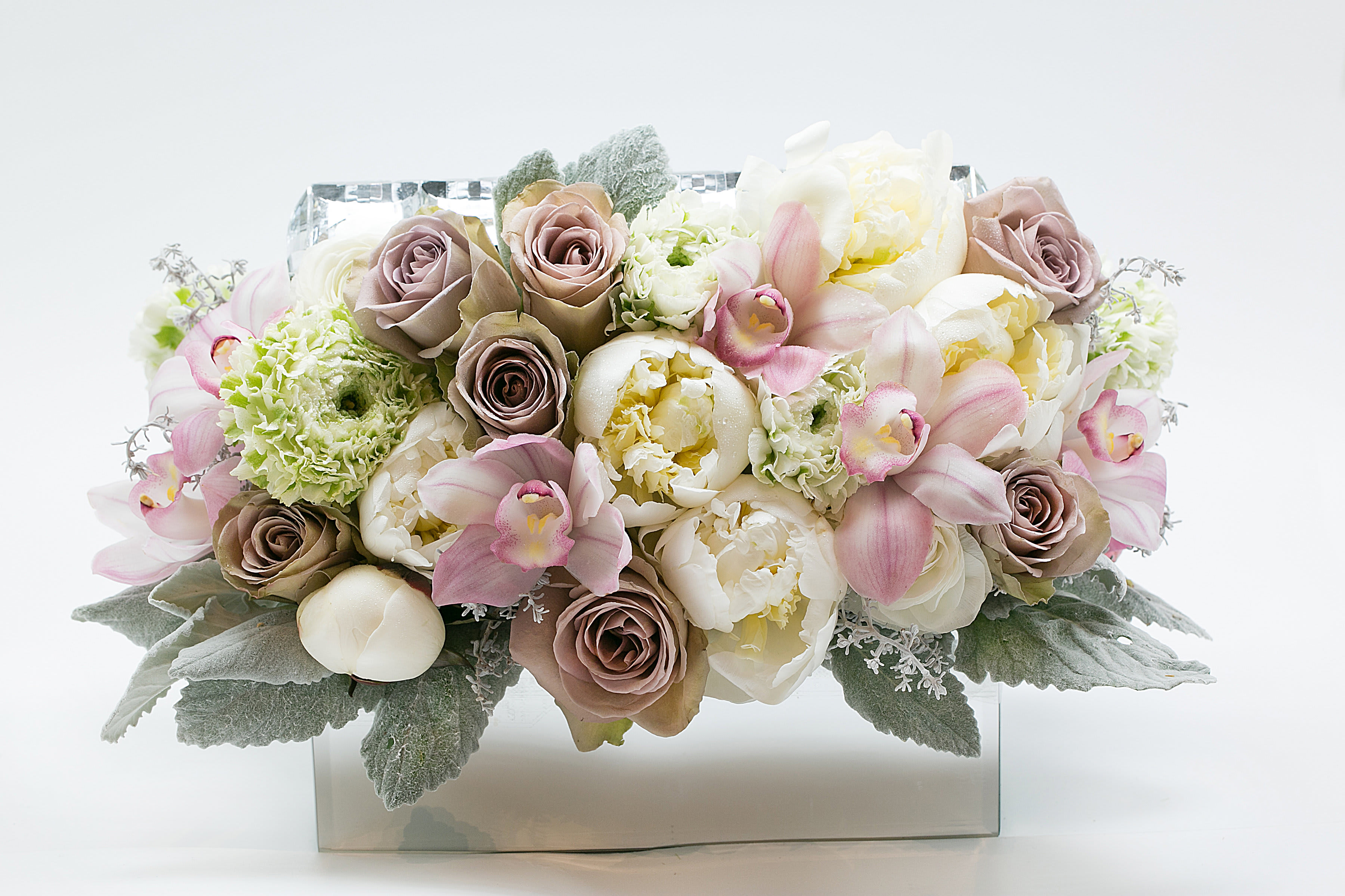 Jewels Jewels - A Jewelry box filled with precious fresh and highest quality floral