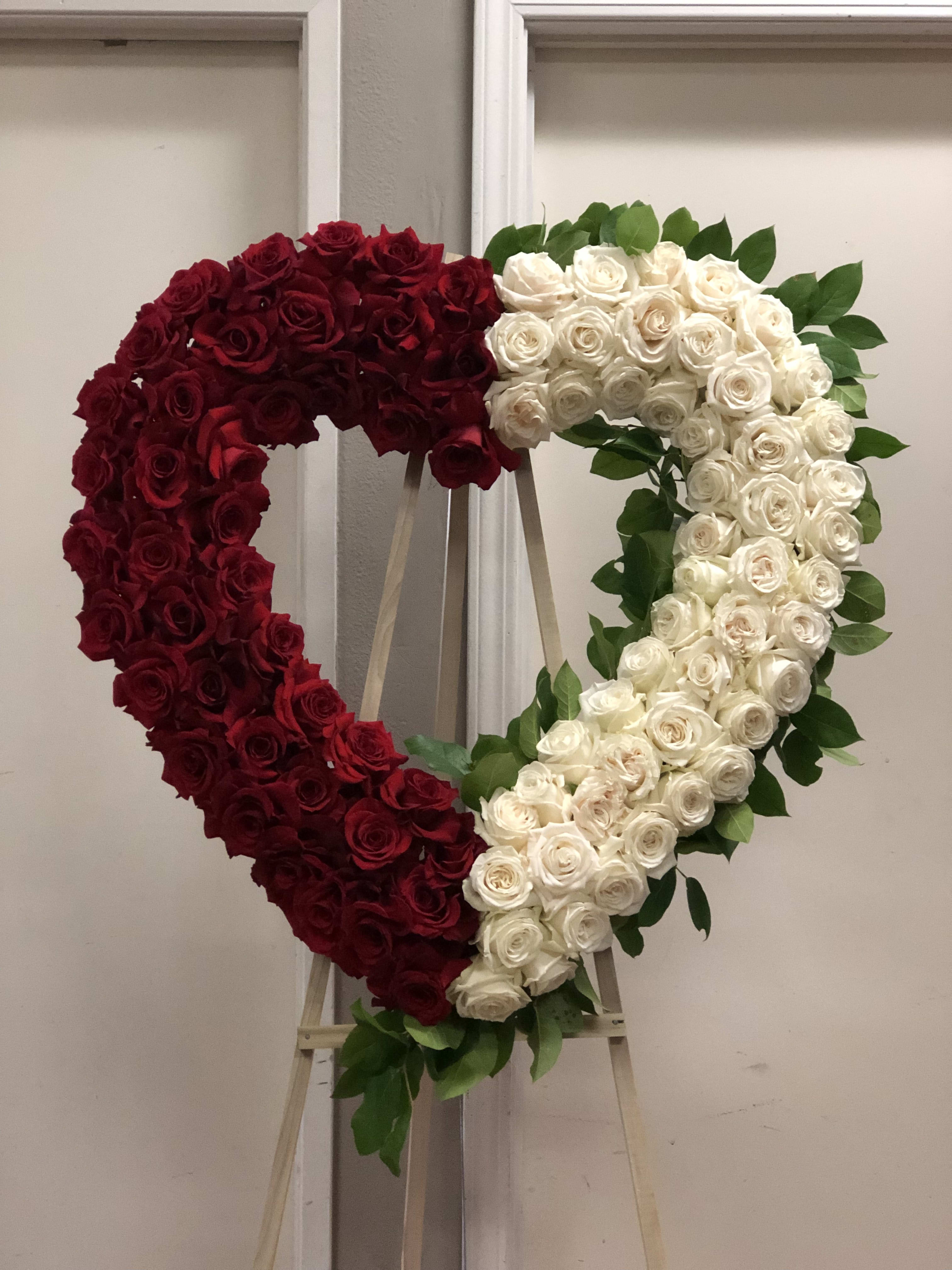 Heart 2024 funeral flowers