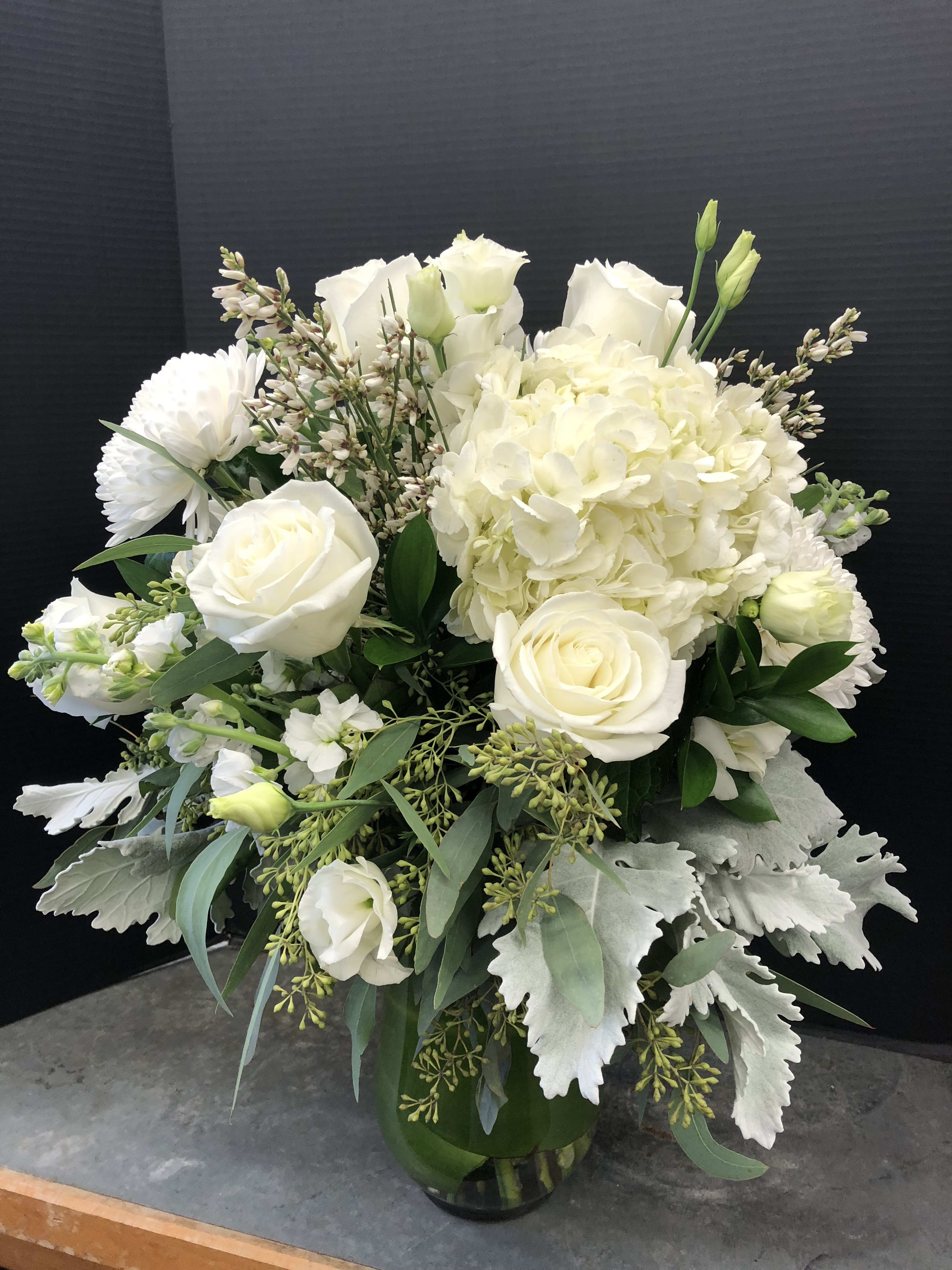 Winter Beauty in Medway, MA Luna's Flower Shop