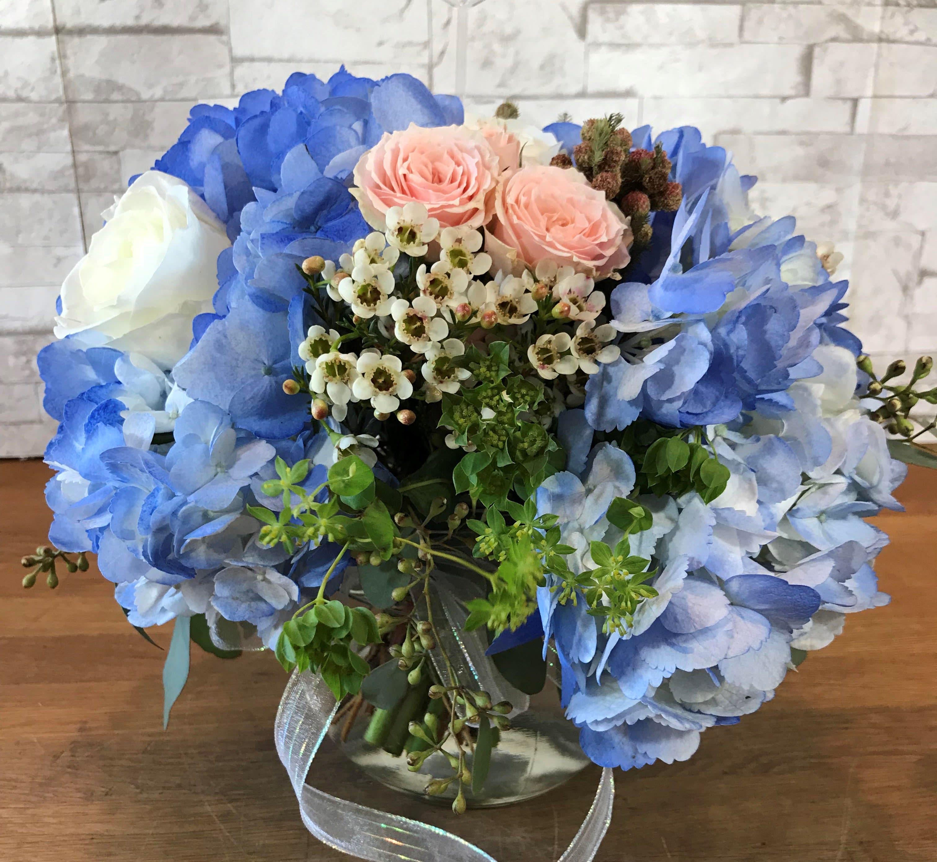 Beauty in Blue in Costa Mesa, CA | Flower-Synergy