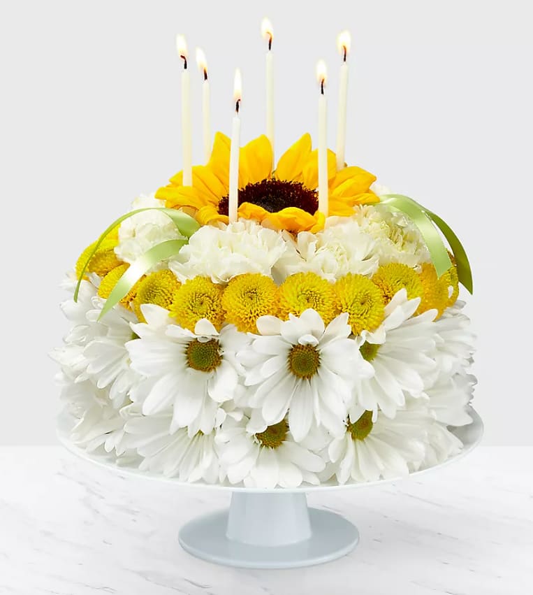 Birthday Wishes Floral Cake In Charleston Sc Keepsakes Florist