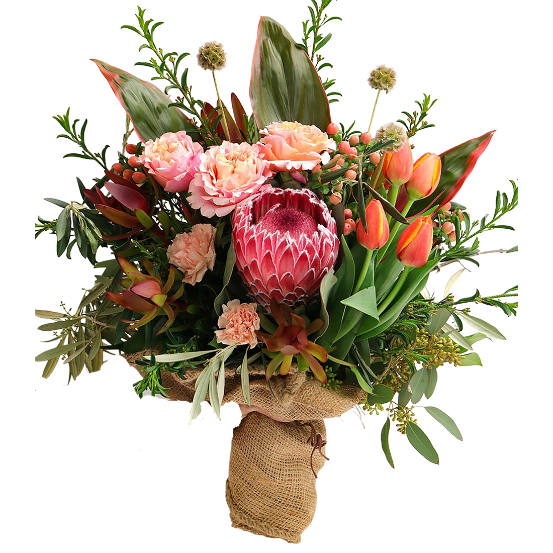 Protea bouquet top