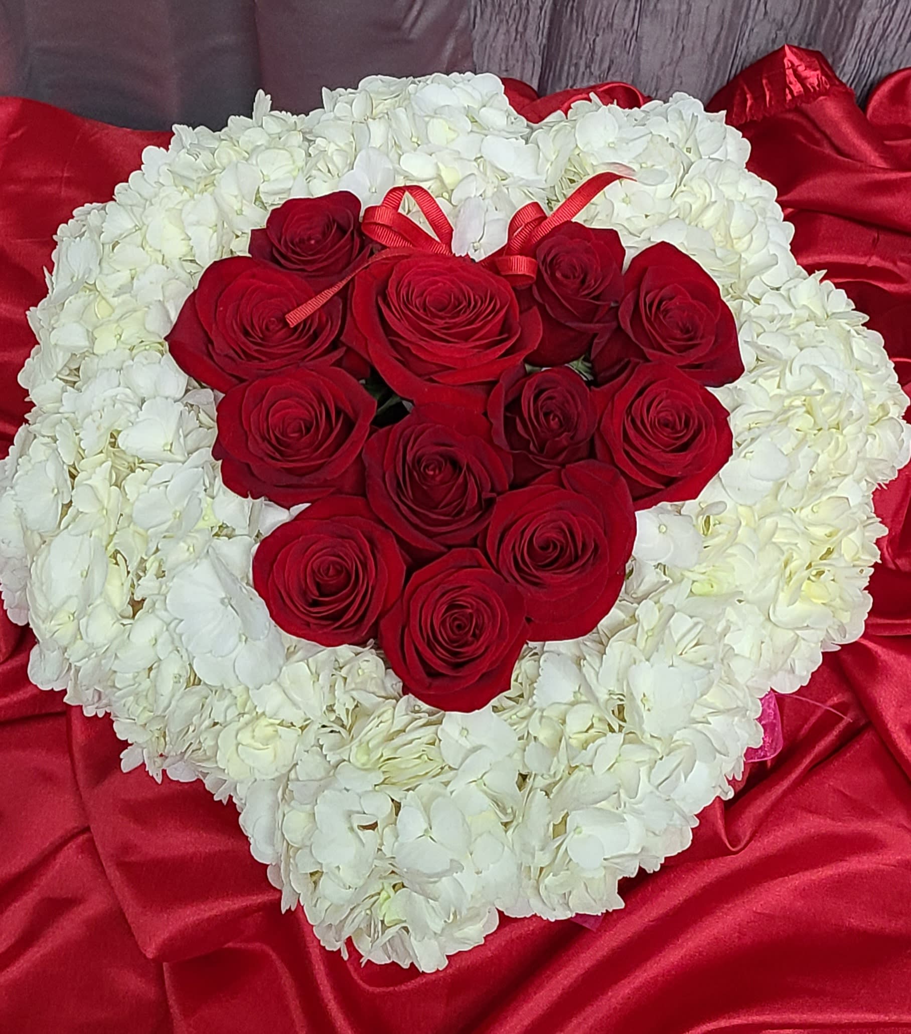 Queen of hearts in North Hollywood, CA Josie's Flower Shop