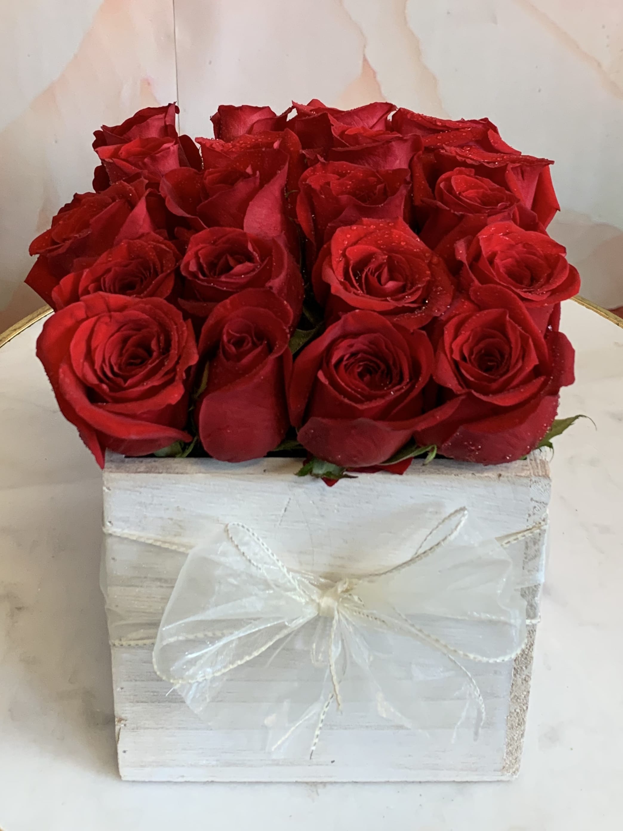 Valentine's Rustic Red Roses in Memphis, TN | Premier Flowers