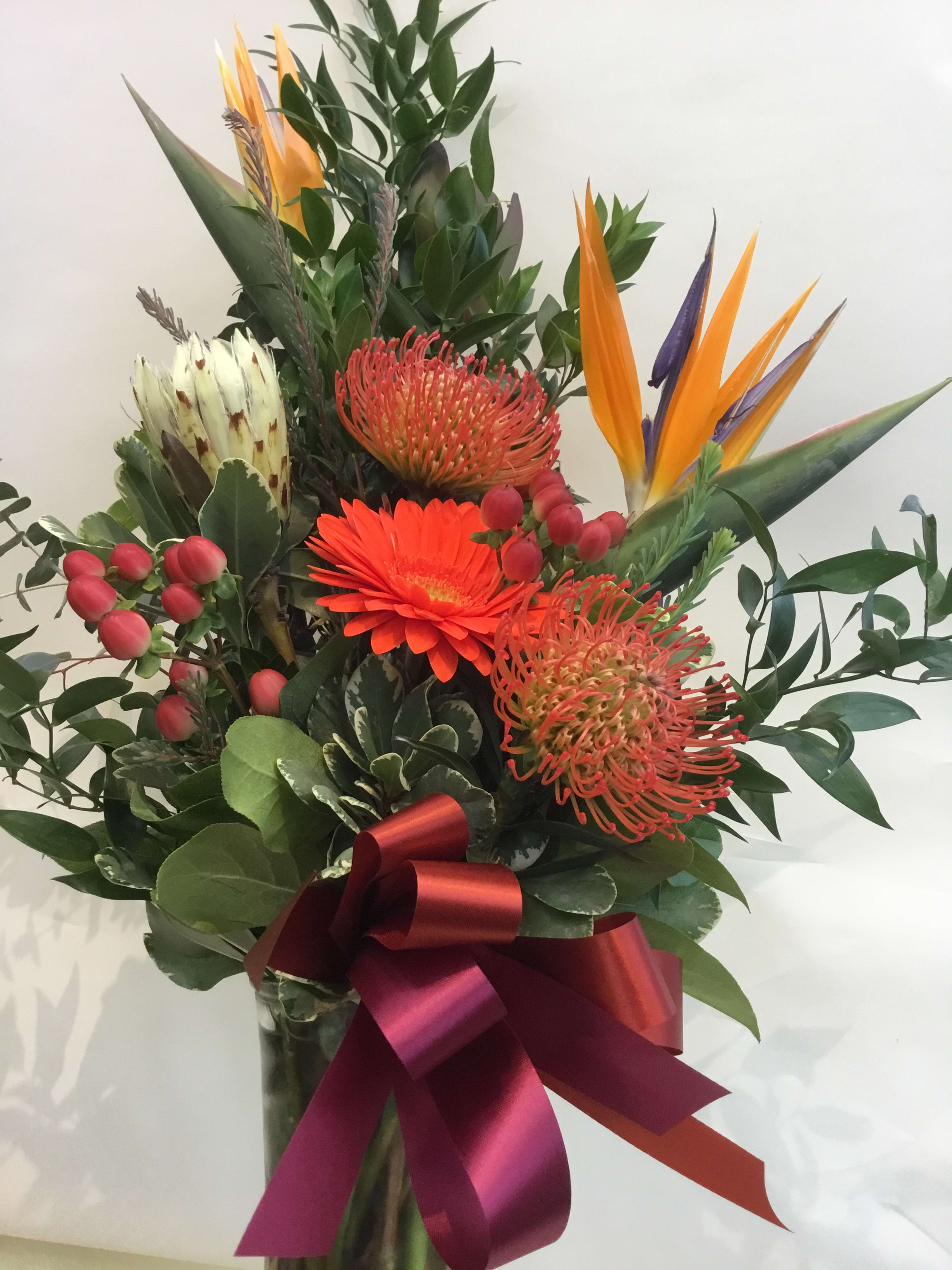 Exotic Birds in Flight!!! by Flowers by Ami