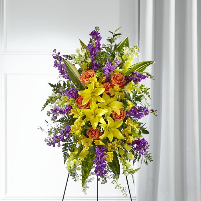 Celebration Of Life Standing Spray In Memphis Tn A Perfect Bloom Memphis
