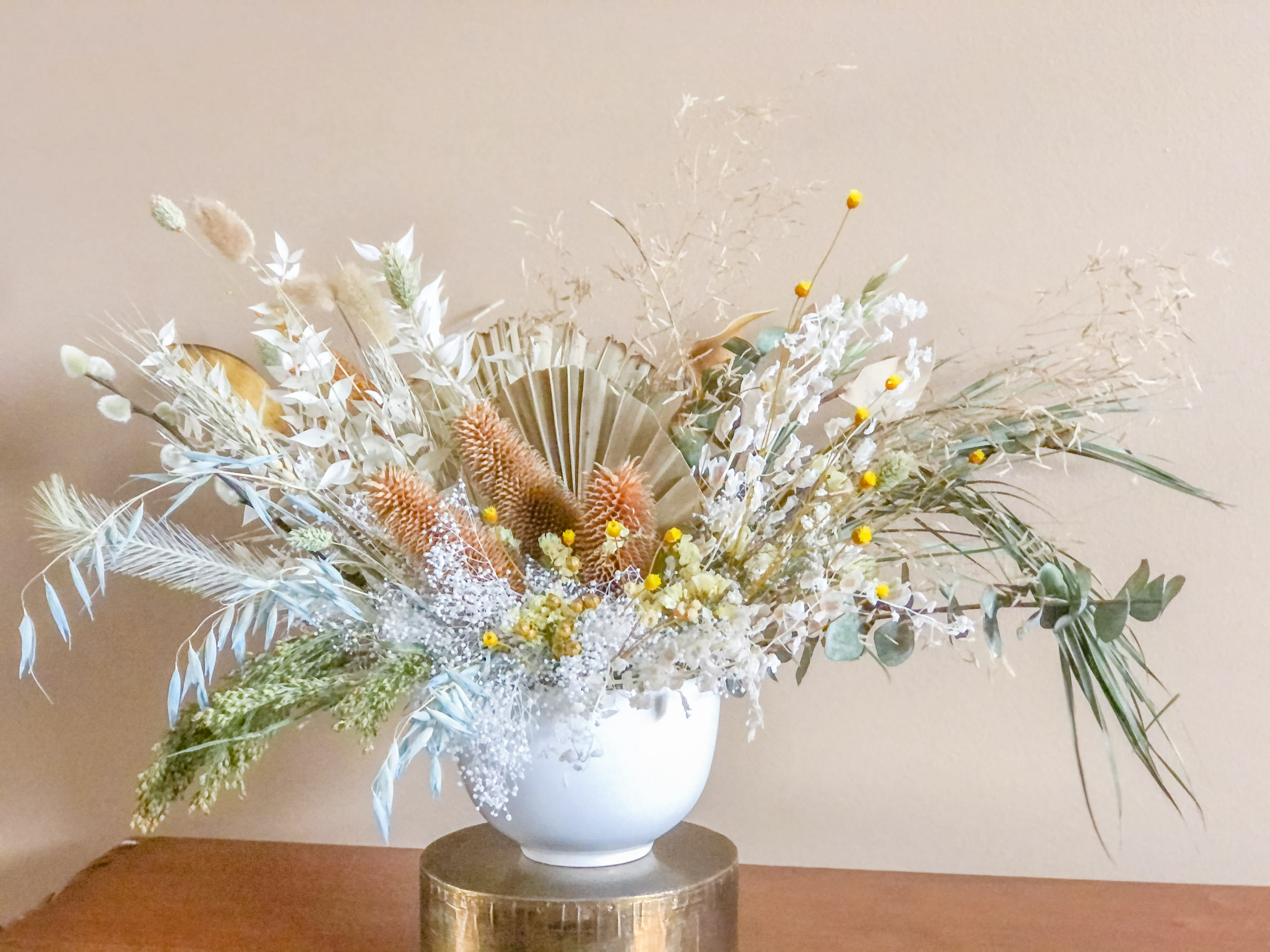 Dried Arrangement Baby Boy In Overland Park Ks Flower House Kc Dried flowers can be a hard sell. dried arrangement baby boy in overland park ks flower house kc