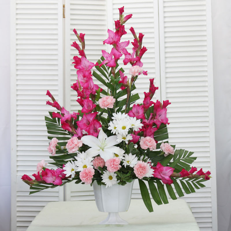 Glorious Gladiolus Funeral Spray in Saint Louis, MO Always in Bloom