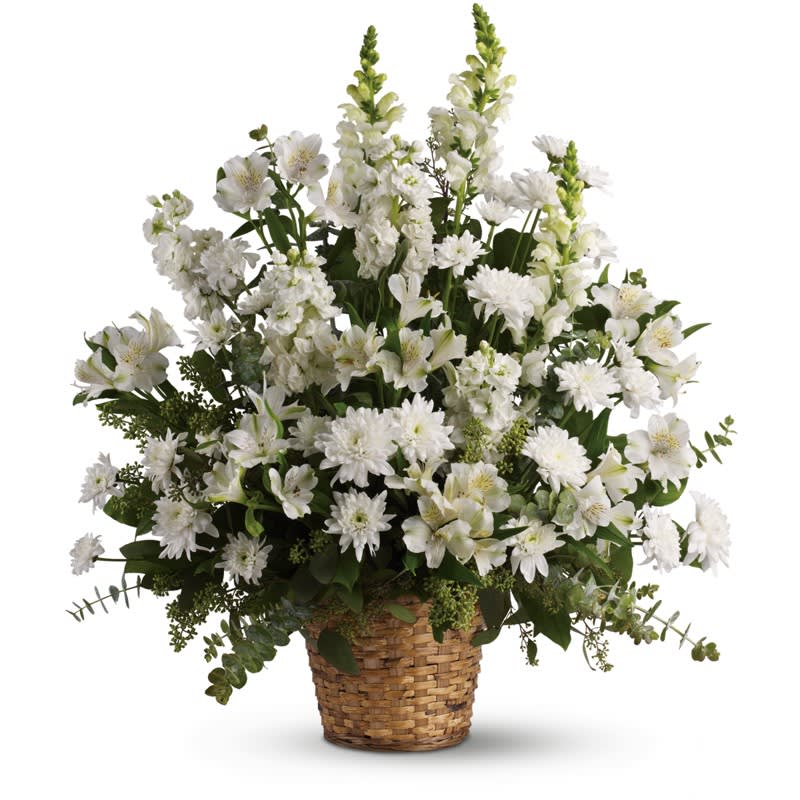 Sympathy basket in Bakersfield, CA House of Flowers