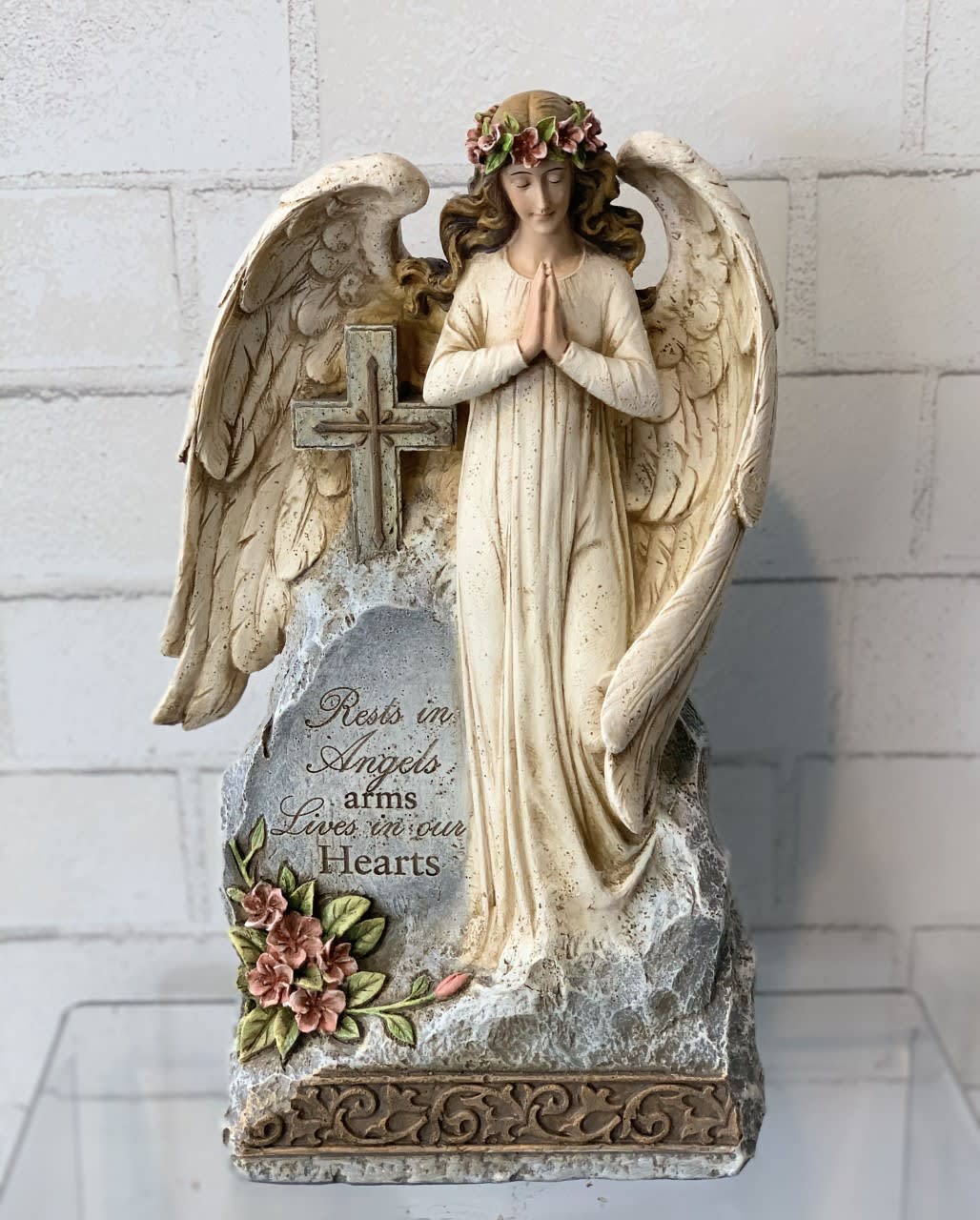 Angel Sympathy Plaque in Lincoln, NE House of Flowers