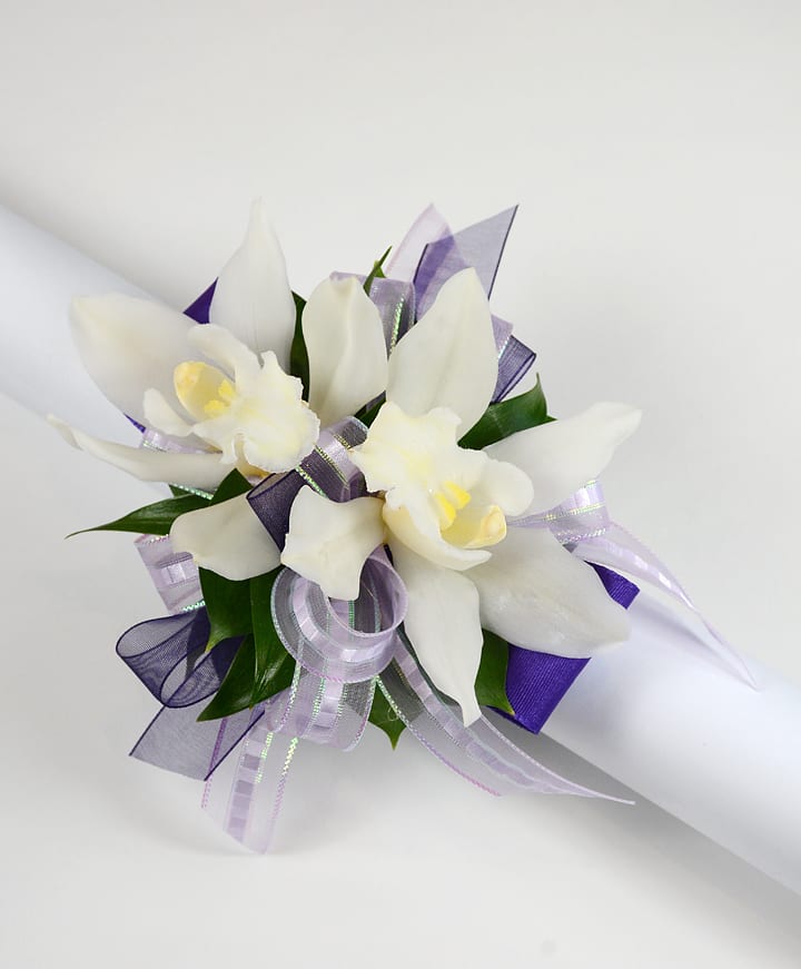 Purple Rain - wrist corsage in Woodbury, MN | Woodlane Flowers