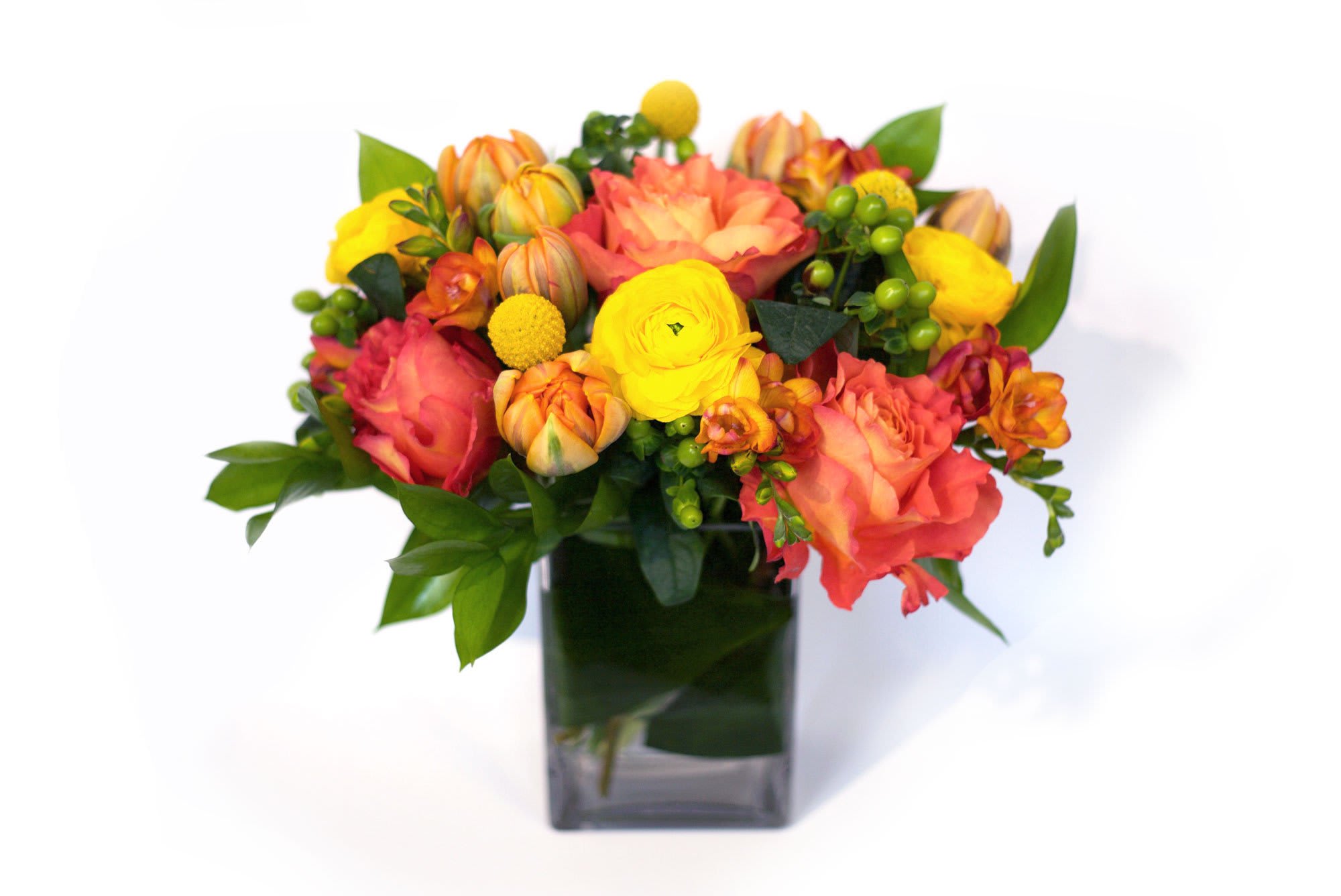 Joyful Yellows Oranges In Brooklyn Ny Opalia Flowers