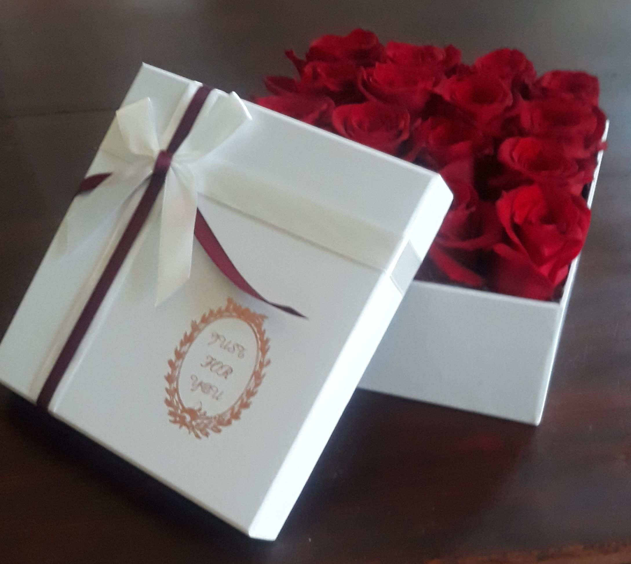 Red Rose Box in Los Angeles, CA Andre's House of Floral Design