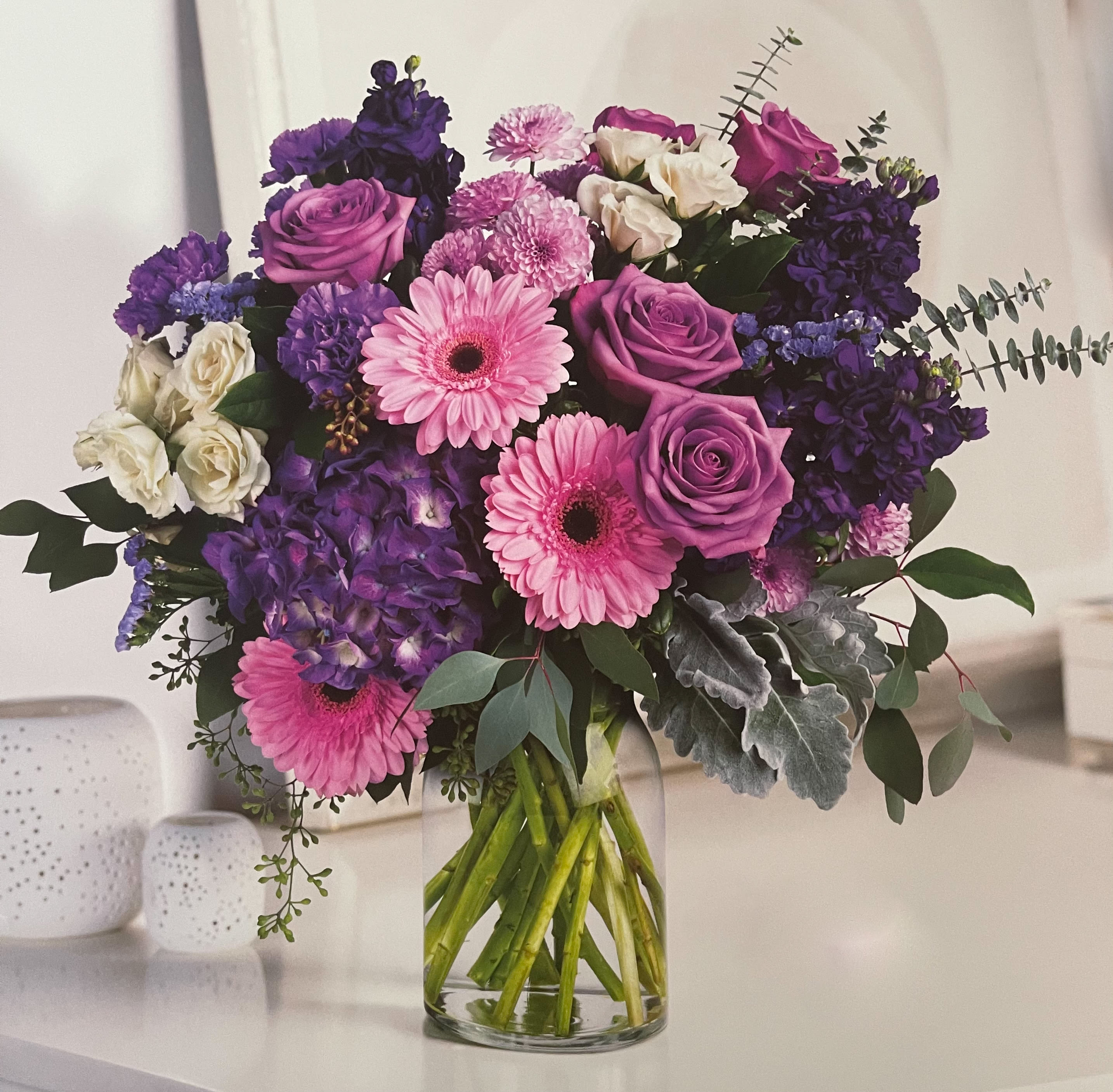 Magnificent Mauves Bouquet in Costa Mesa, CA Grand Floral Events