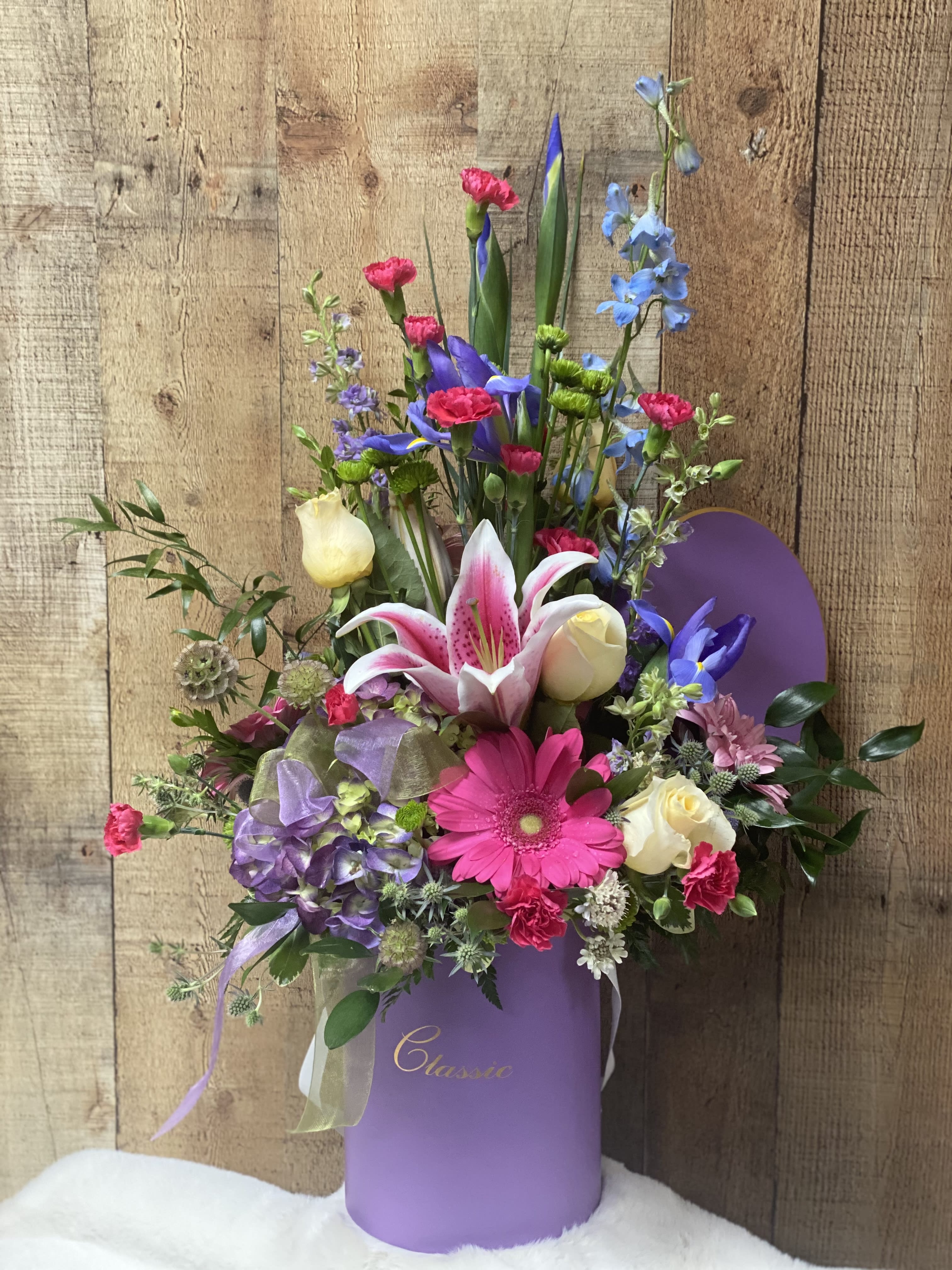 Spring garden in Rancho Cucamonga, CA Tommy Austin Florist