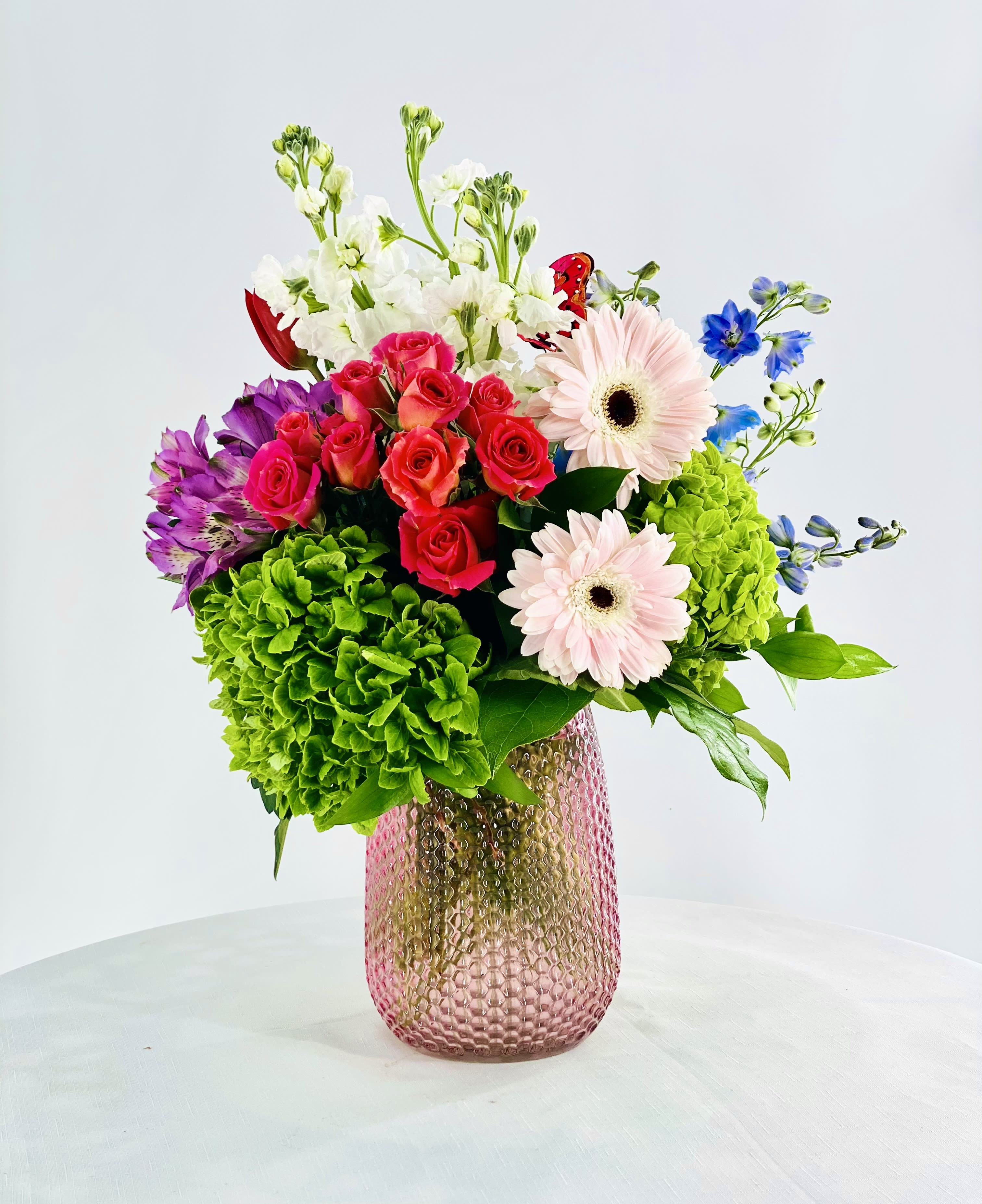 Jewel Vase Arrangement in Miami, FL Dolly's Florist