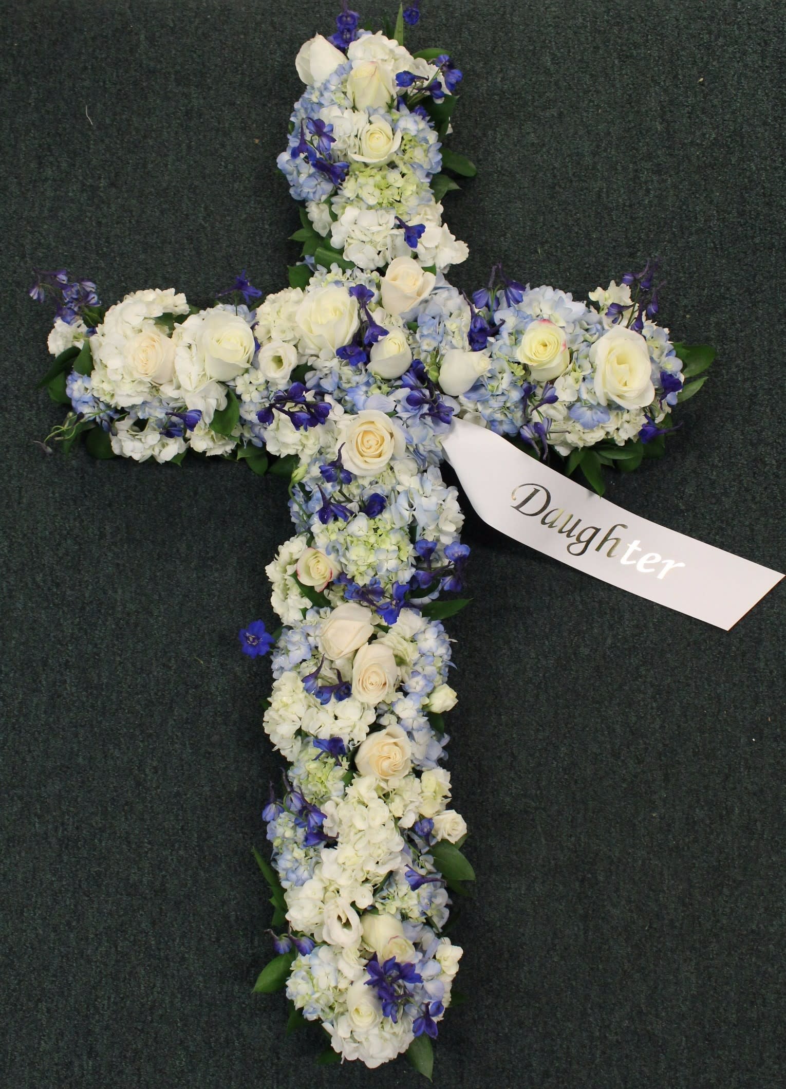 Evans Ocean Breeze Funeral Cross In Peabody Ma Evans Flowers