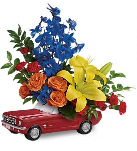 Basket mustang rose discount