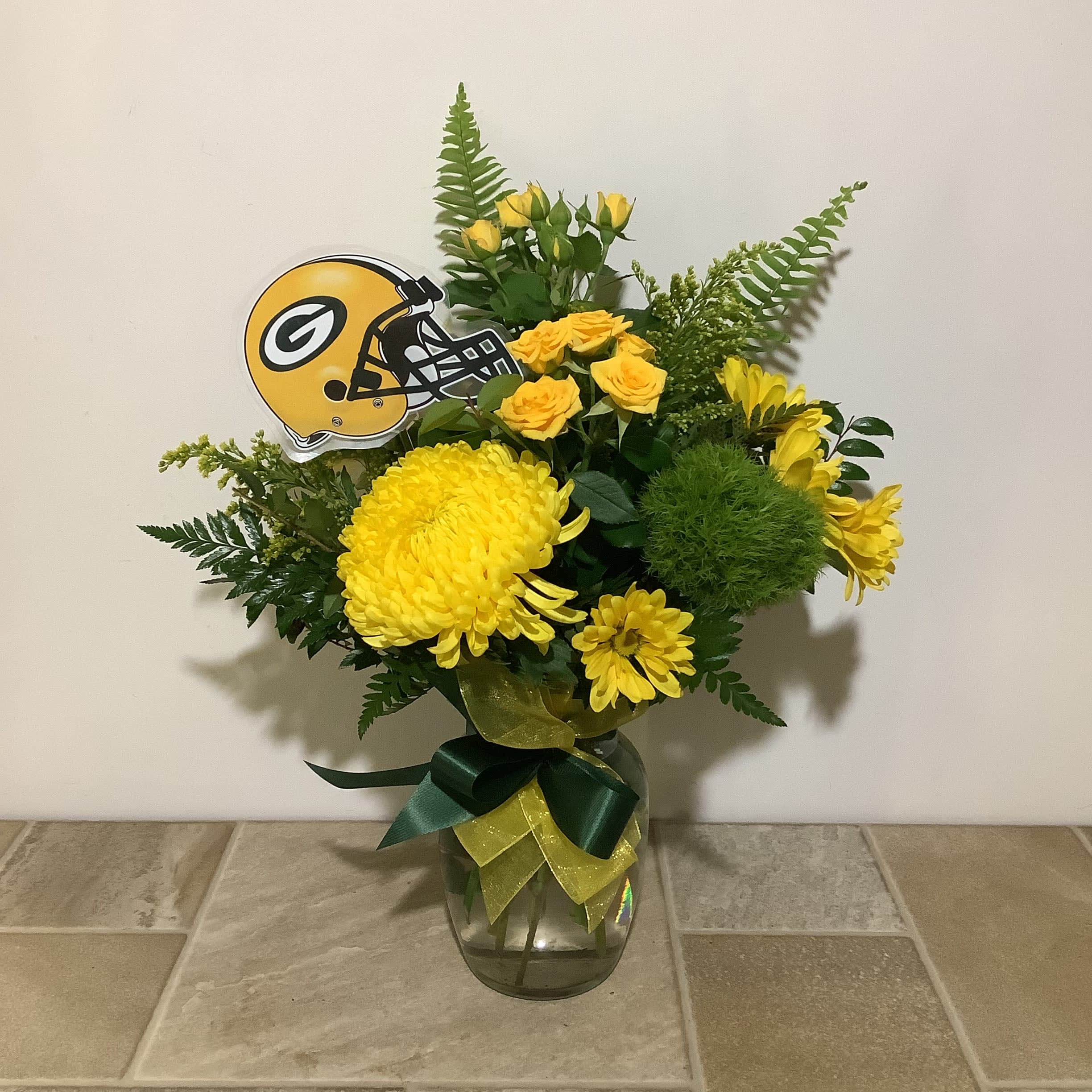 Packer bouquet in La Crosse, WI Cottage Garden Floral