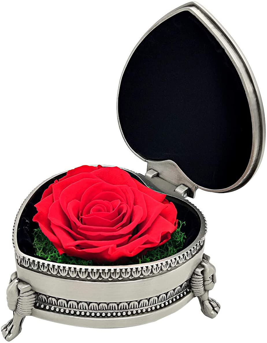 Rose Ring Box - R110 - JPB Jewelry Box