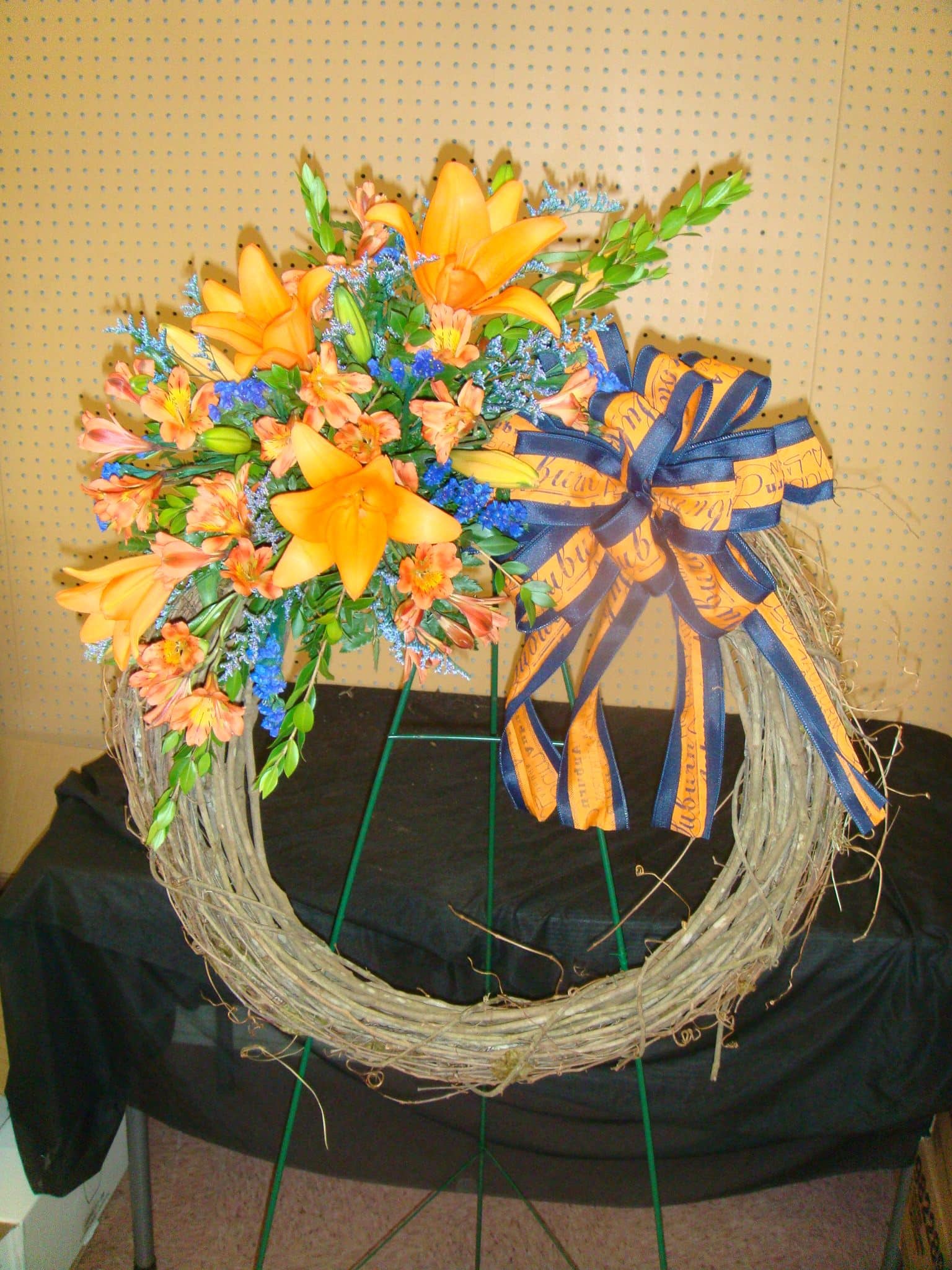 SAE12 Sympathy Spray - Please Call For Availability Of Flowers 