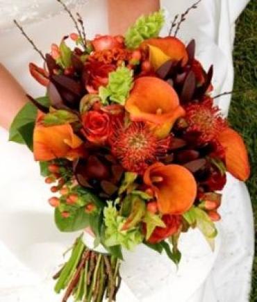 Fall bridal sale bouquets