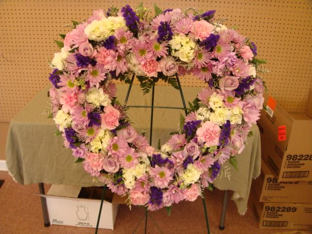 SAE03 Sympathy Spray - Please call for Availability Of Flowers 