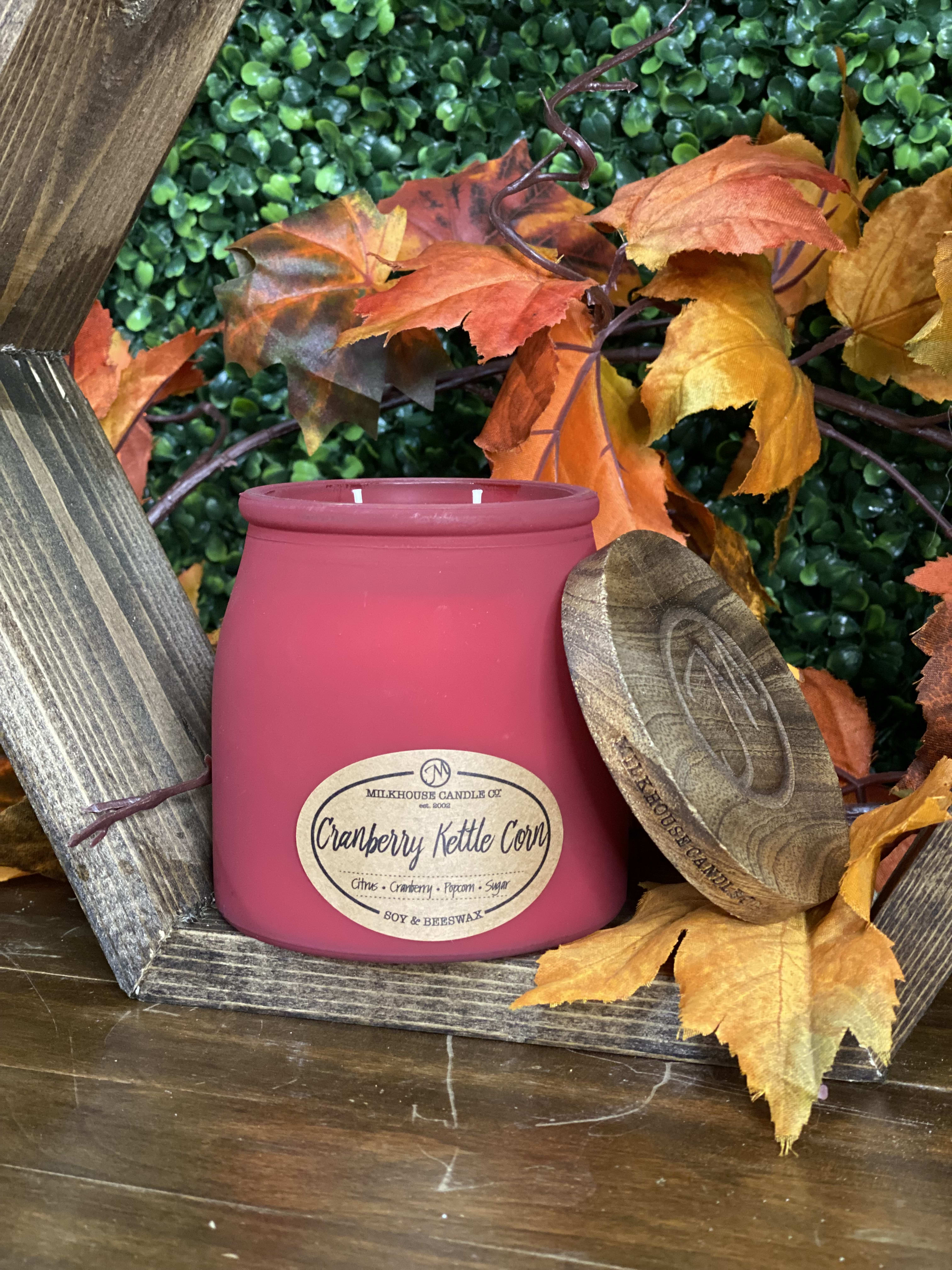 Large Soy Candle Cranberry Kettle Corn in Camdenton, MO Janine's Flowers