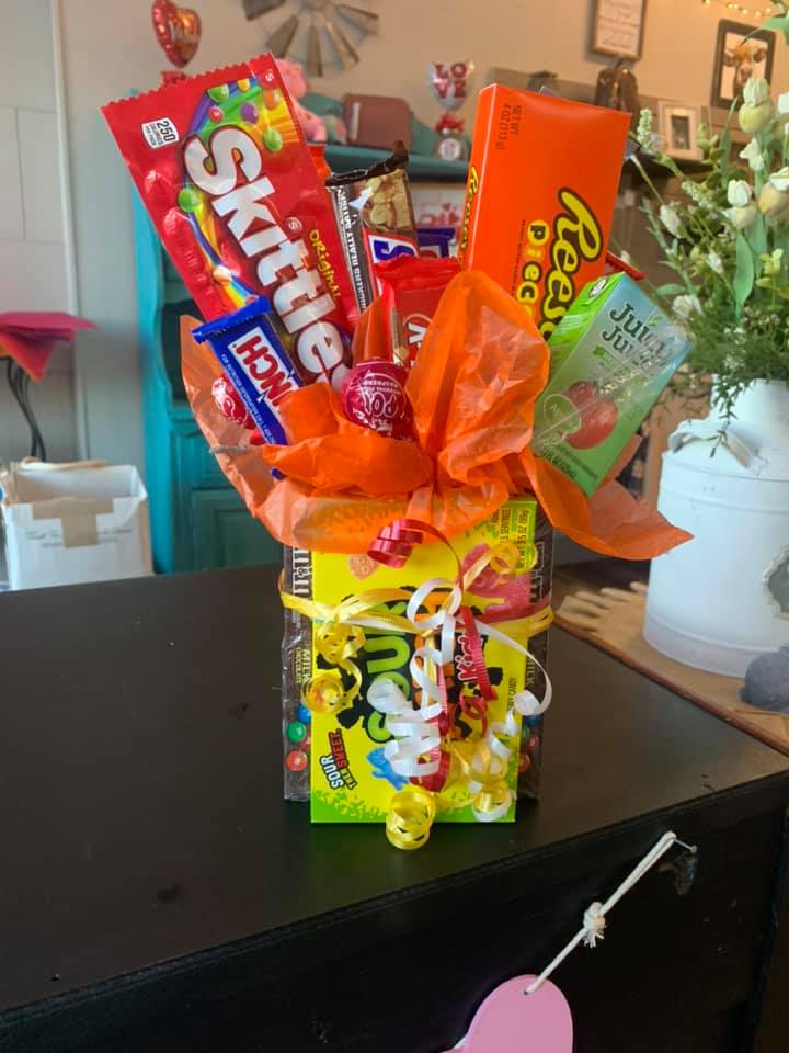 Candy bouquet on sale