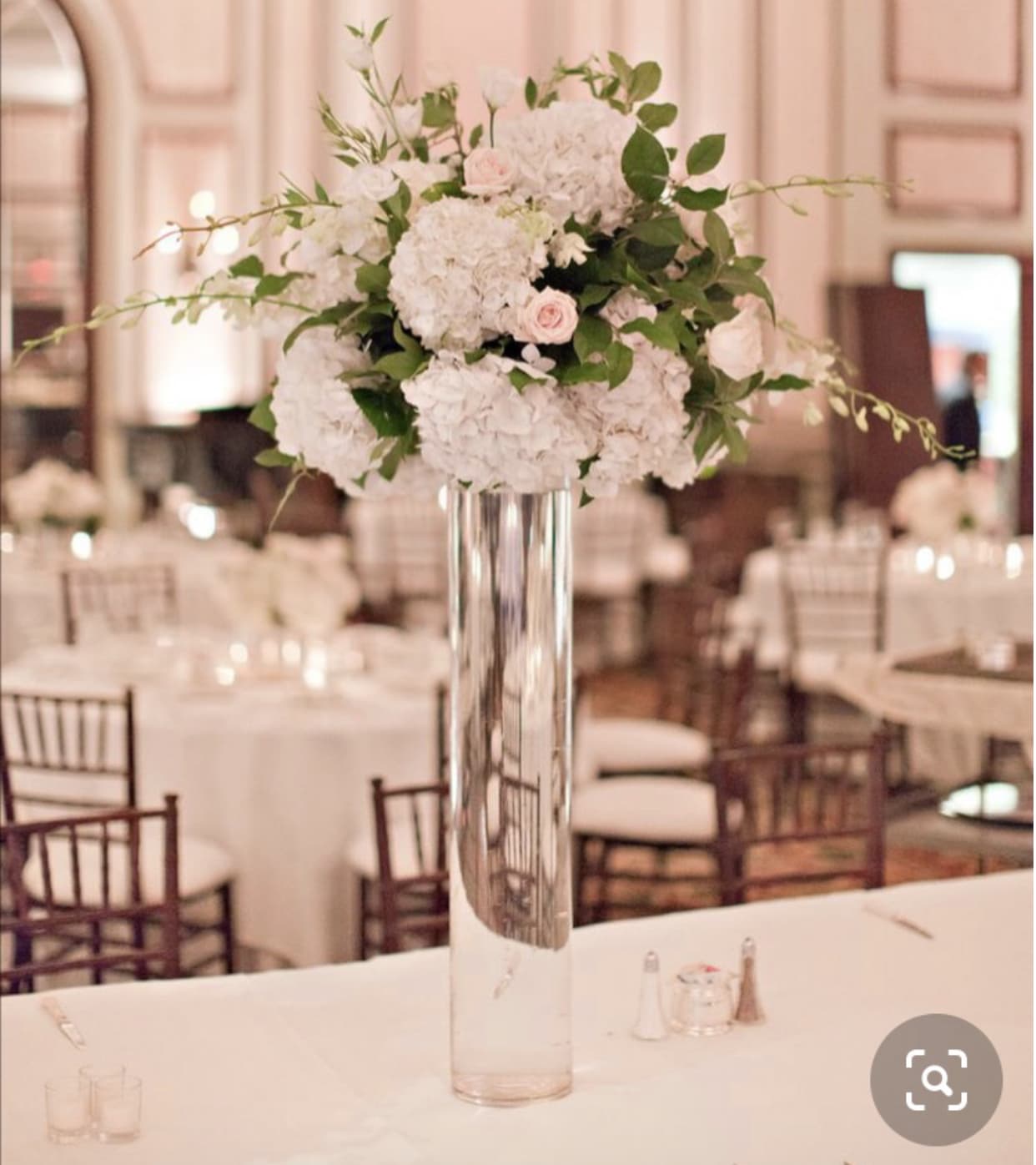 Tall Centerpieces  - Starting at $150, call for details and consultations.