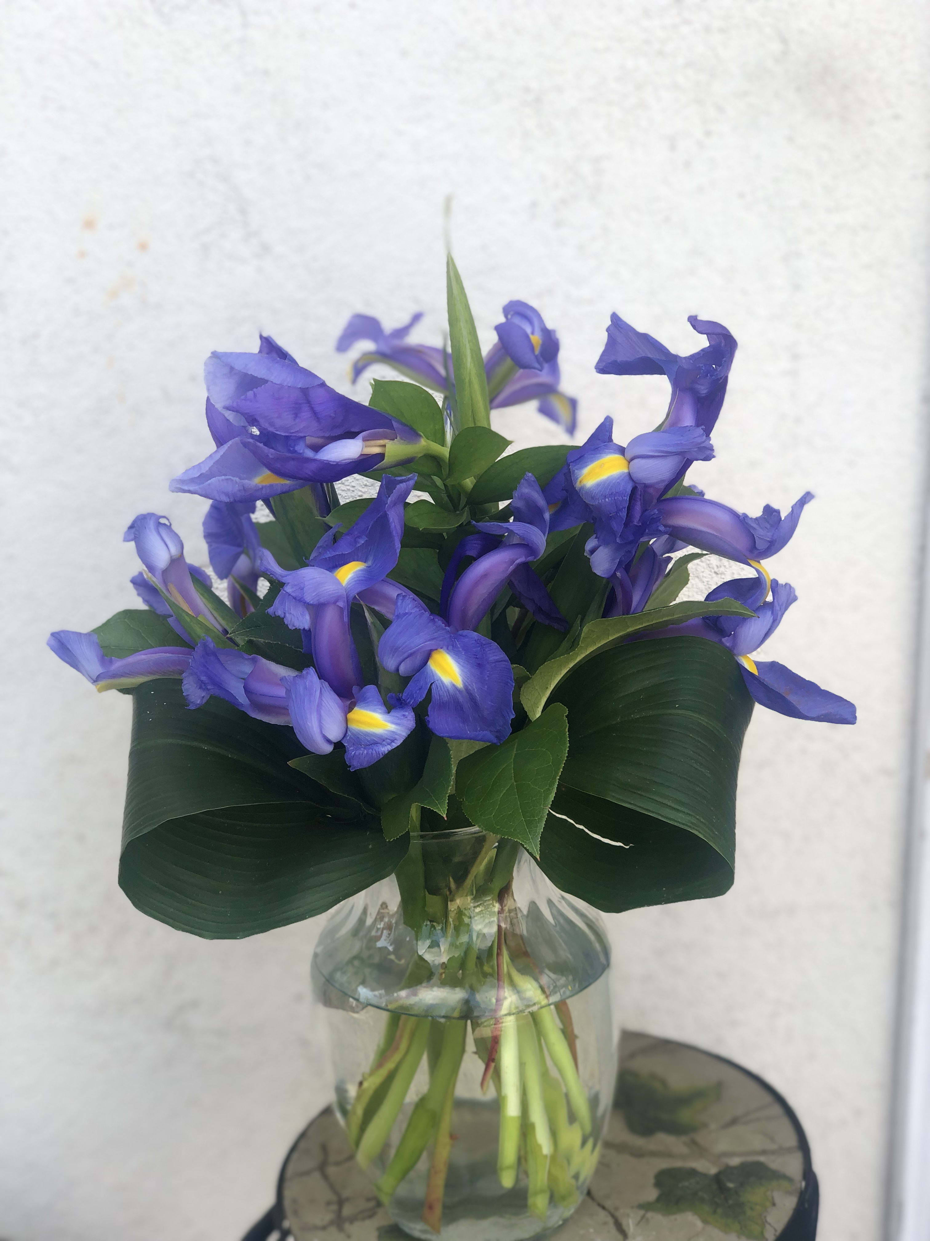 Iris Bouquet in Placentia, CA Orchids Little Secret Boutique