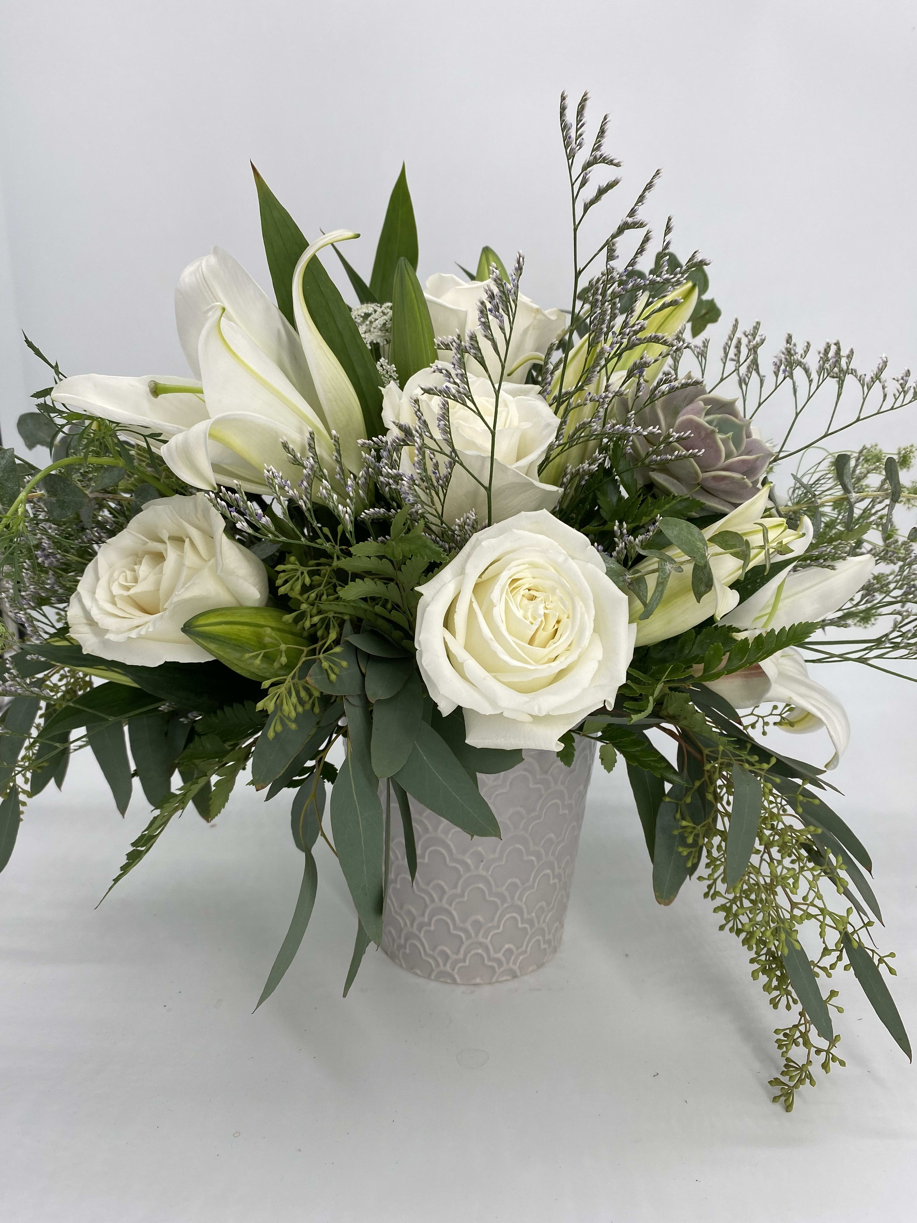 White Elegance by Flower Petal Boutique
