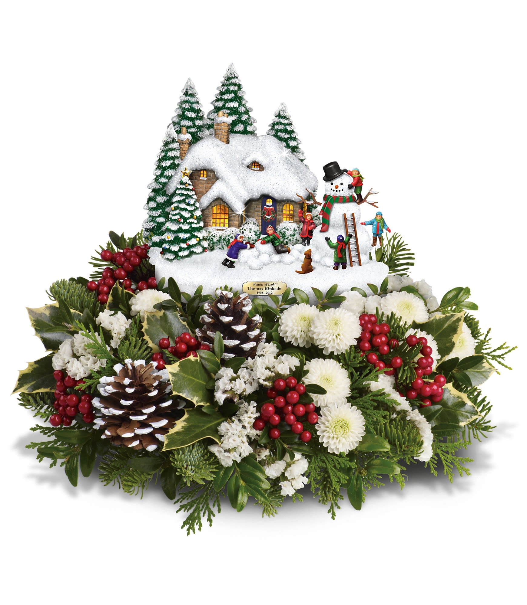 Thomas Kinkade's Centerpiece in Diamond Bar, CA Xavier's Florist